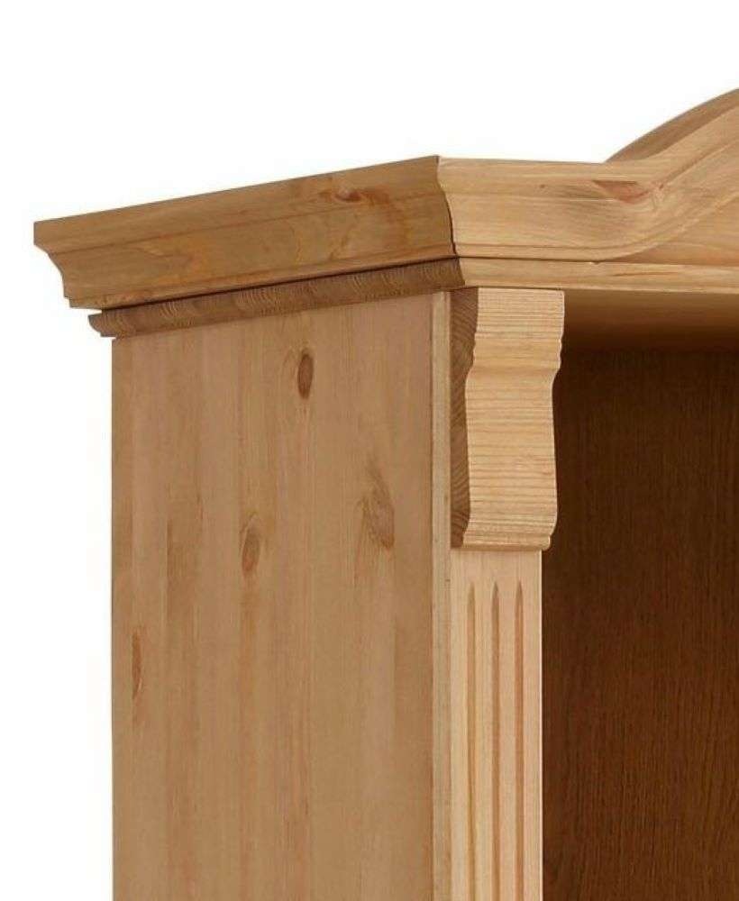 Home affaire Étagère sur pied »Anna, Regal, Aktenregal, Bücherregal« B/T/H: 96/37/188 cm,  aus massiver Kiefer, Breite 96 cm, mit schönen Details und Fräsungen