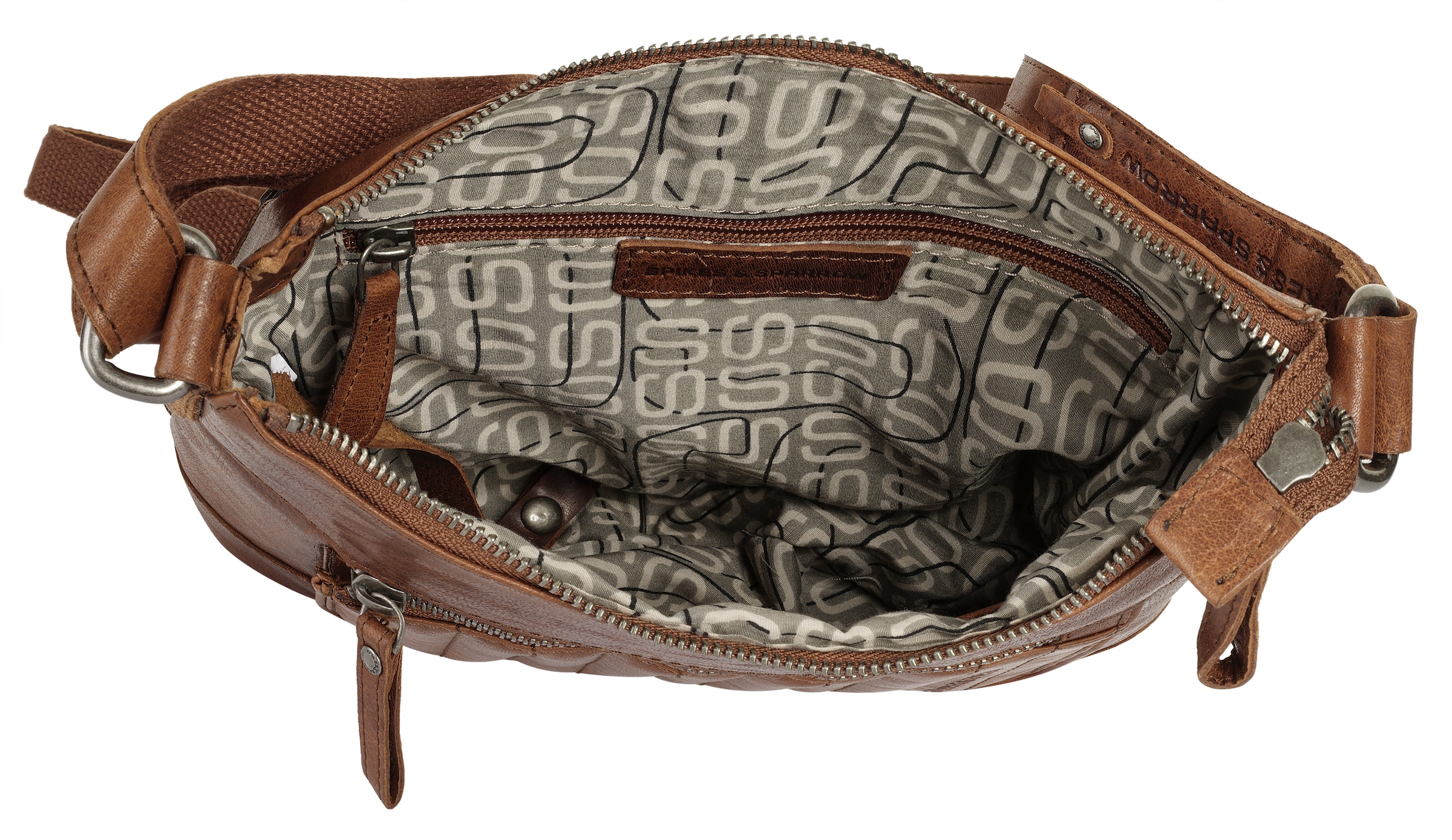 Spikes & Sparrow Umhängetasche echt Leder