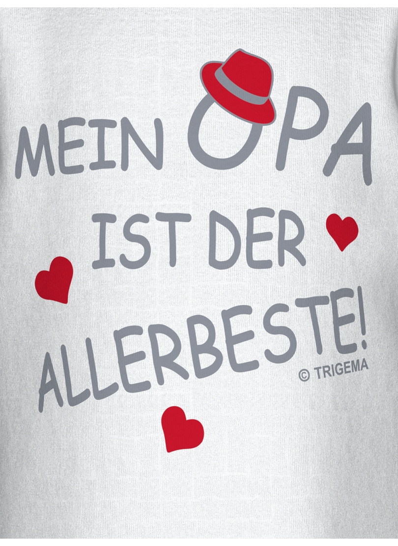 Trigema T-shirt »TRIGEMA T-Shirt Opas Liebling« 1 cuis