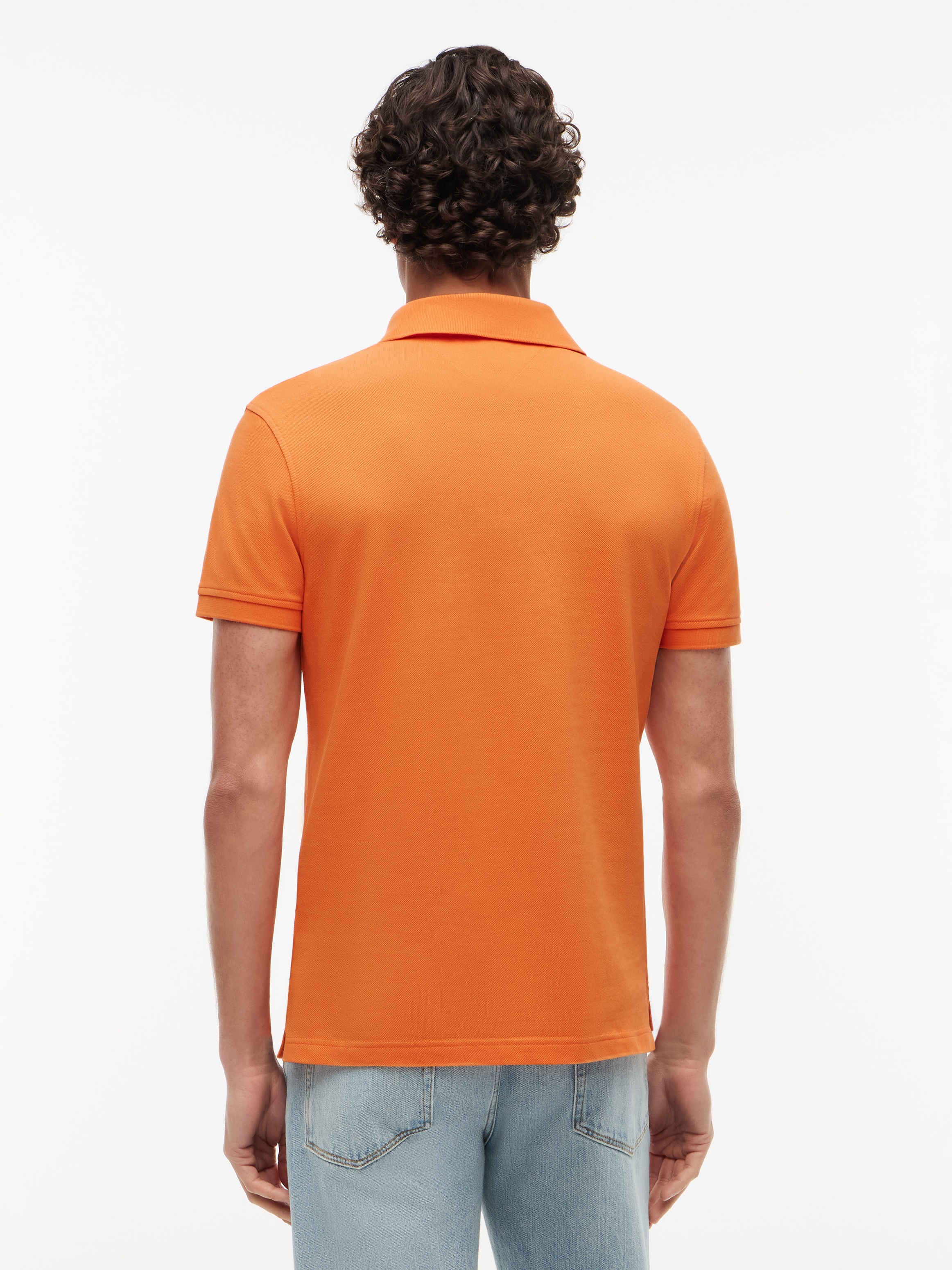 Tommy Hilfiger Polo »1985 SLIM POLO« broderie de marque, en piqué de coton