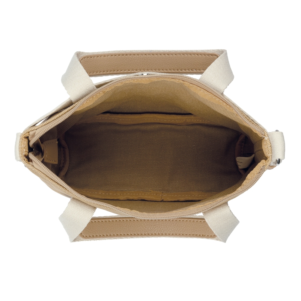 TOM TAILOR Denim Shopper »Jada« sac bandoulière femme, sac à main avec tissage en bande textile souple