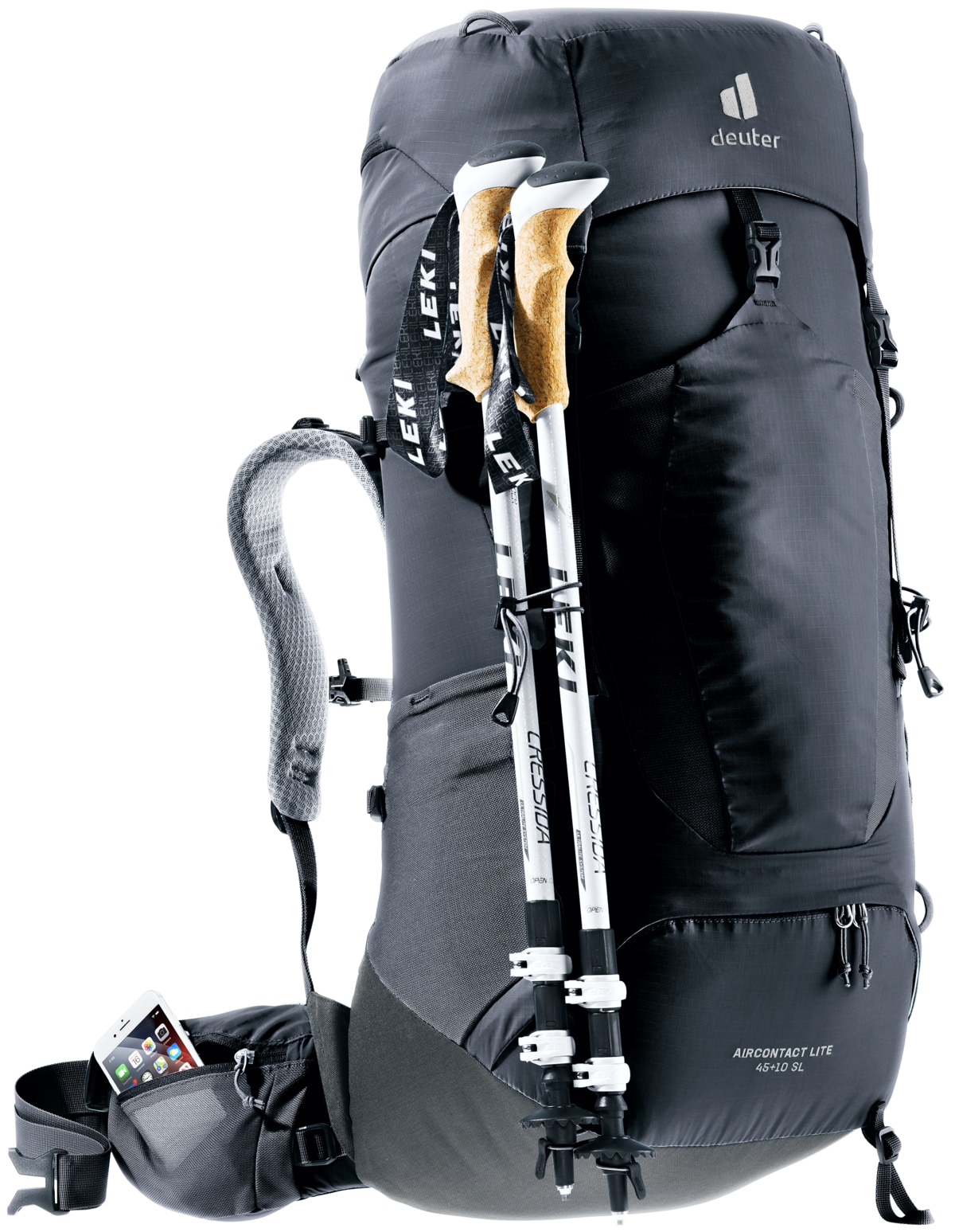 deuter Trekkingrucksack »Aircontact Lite 45 + 10 SL« Volumen von 55 Litern, mit Aircontact Kontaktrücken-System