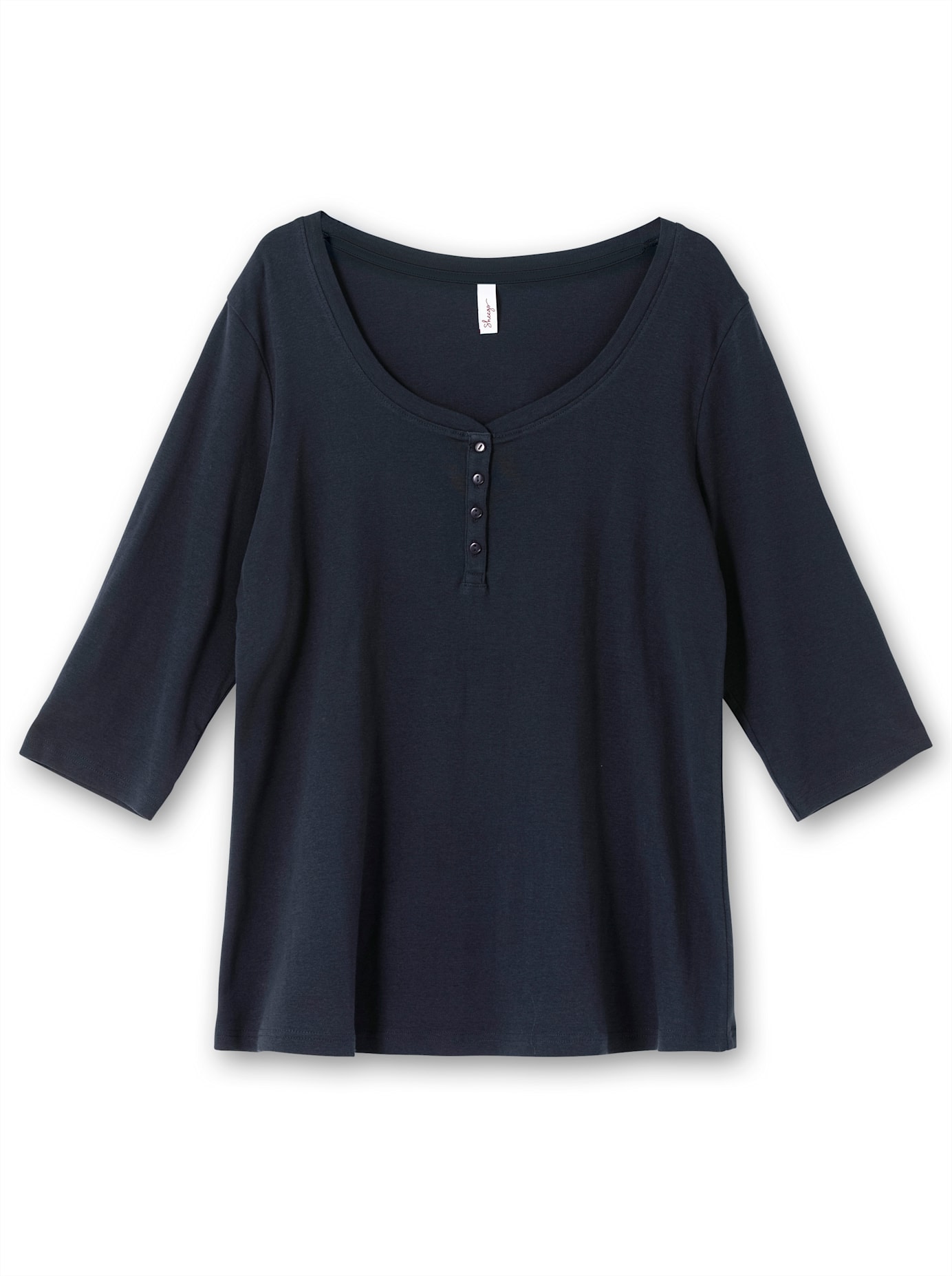 Sheego 3/4-Arm-Shirt »3/4-Arm-Shirt« 1 Stk.