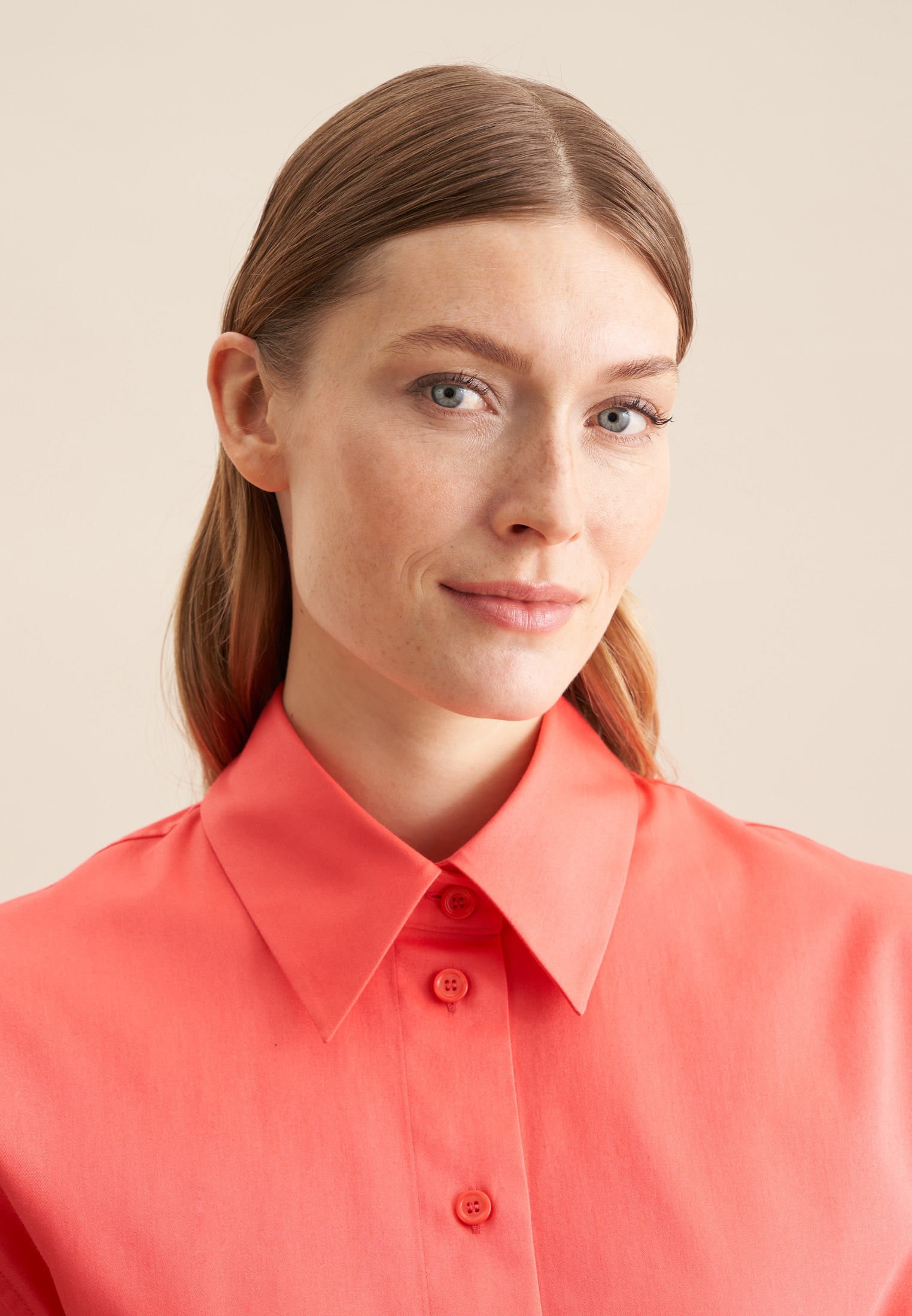 seidensticker Sommerkleid »Schwarze Rose« 1/2 Kragen Uni