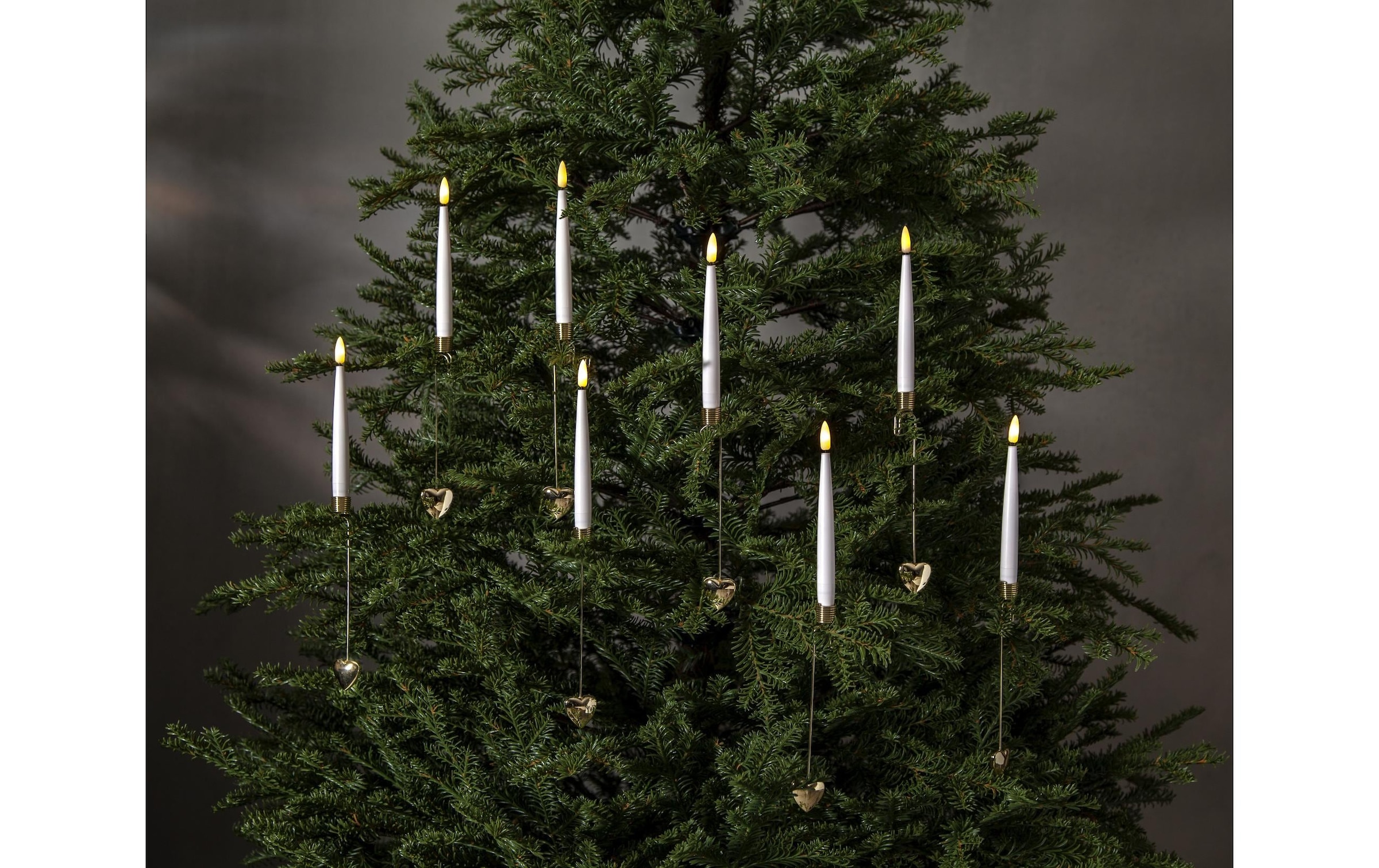 Parforce Traditional Hunting LED-Kerze »Christbaumbeleuchtung  Flamme, 8 Stück«
