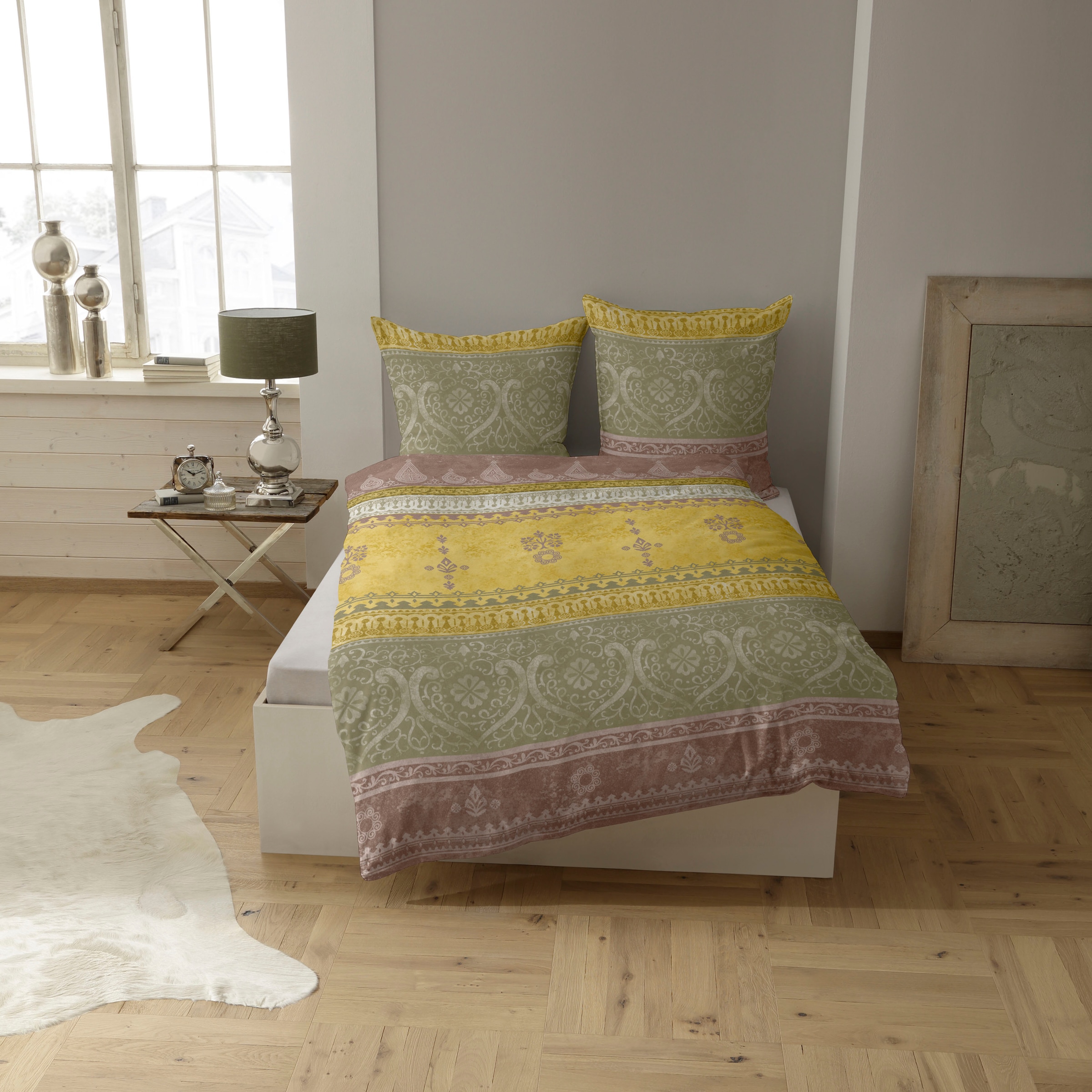 CASATEX Bettwäsche »Indi« 2 Stk. tlg. romantisch, orientalisch, weich und gemütlich