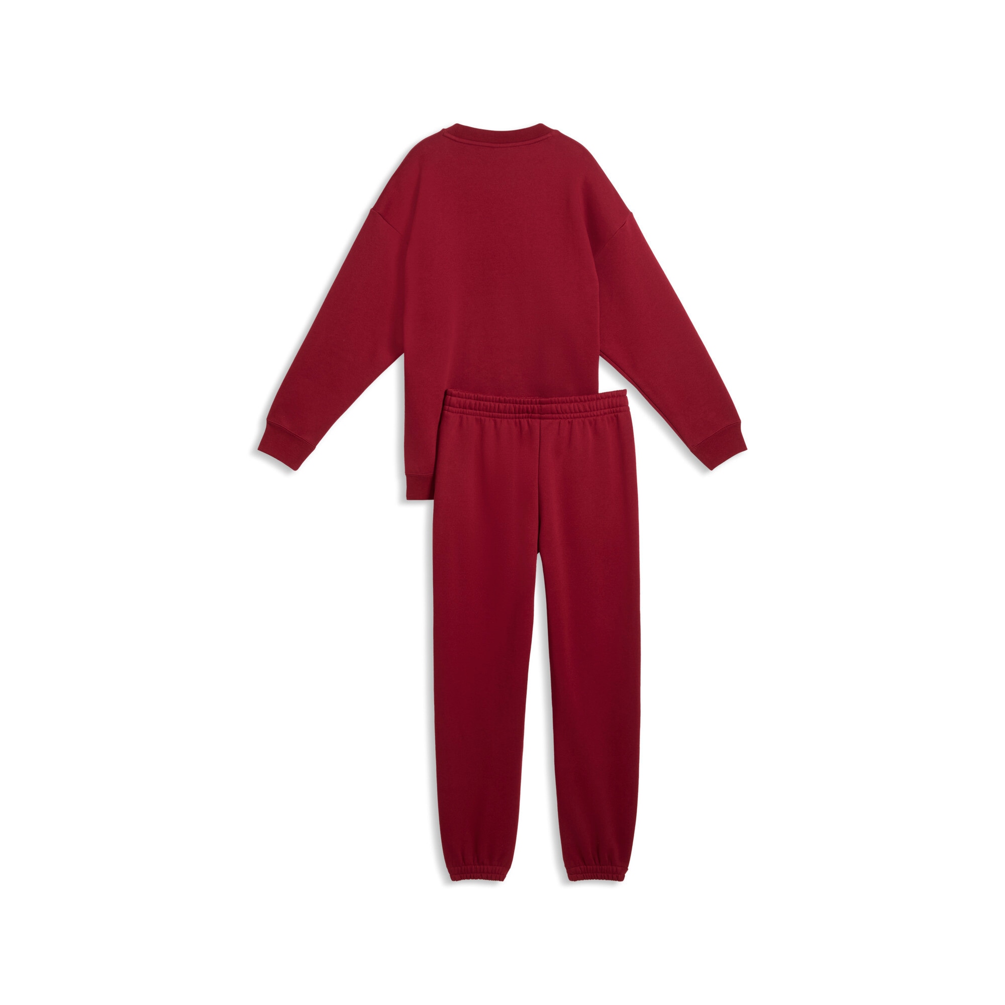 PUMA Combinaison d'entraînement »LOUNGEWEAR OVERSIZED SWEAT SUIT FL G« 2 avec ceinture élastique, poignets côtelés, poches latérales