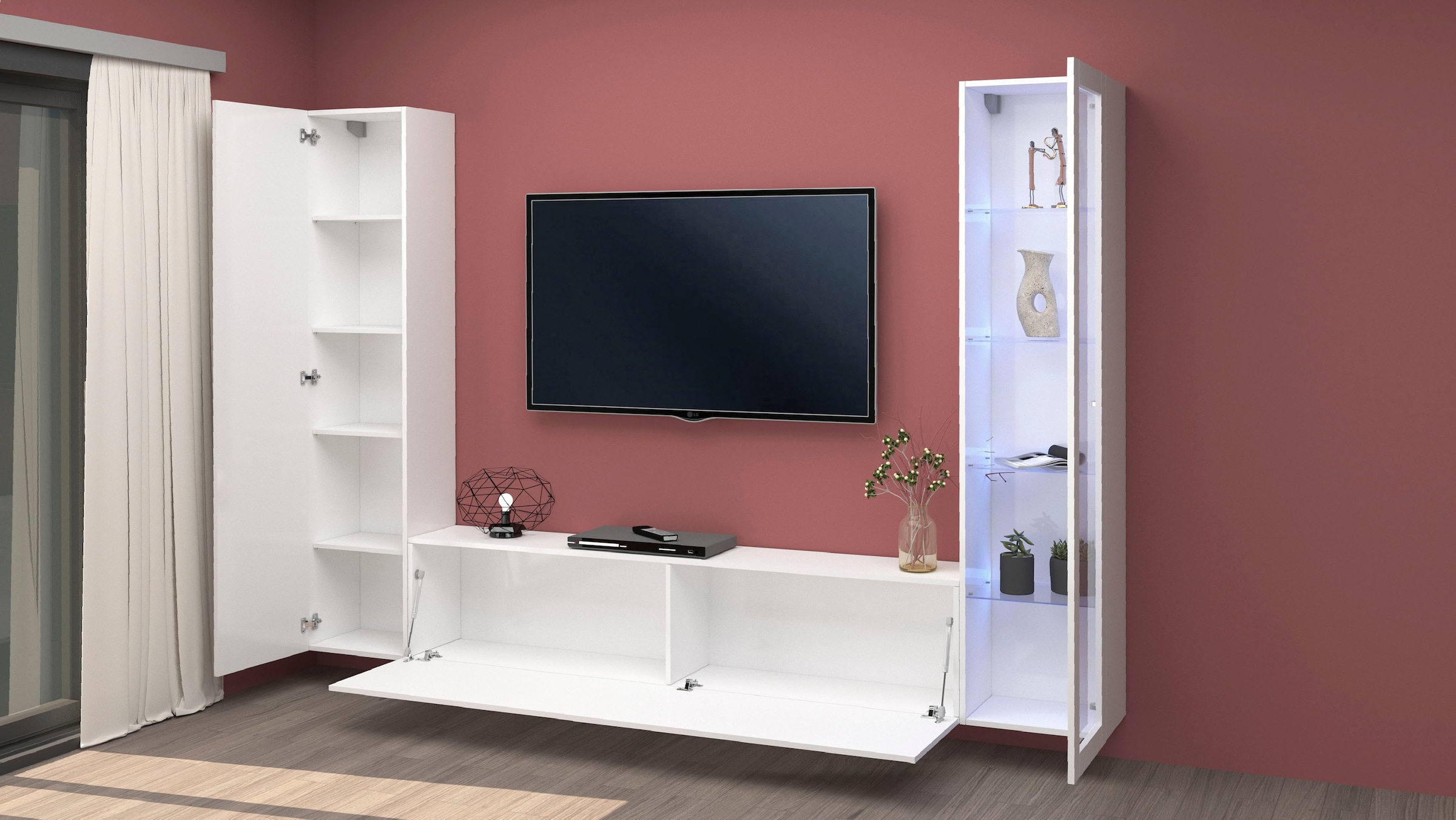 Home affaire Meuble mural »Maruska« 1 cuis tlg.