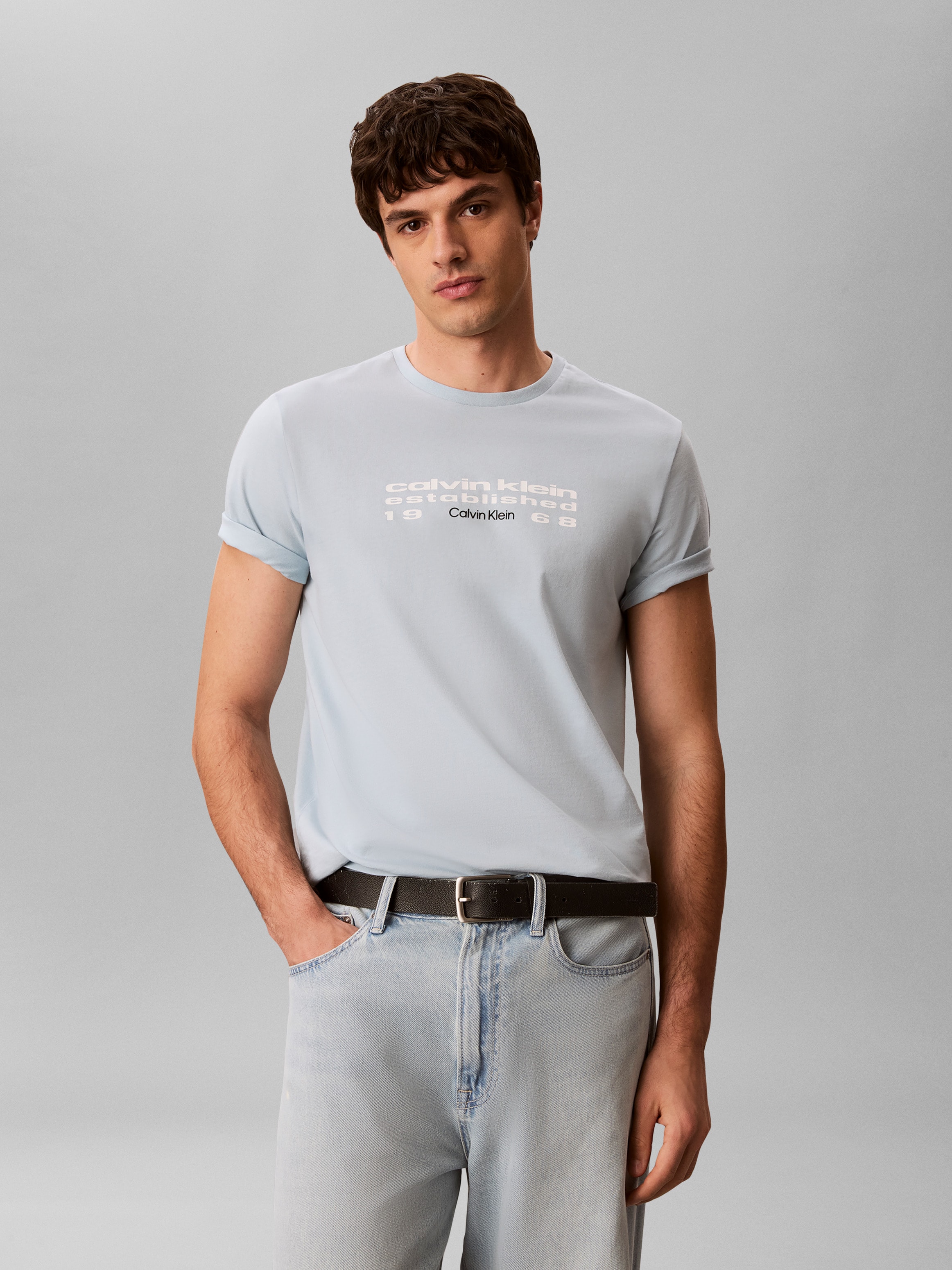 Calvin Klein Jeans T-Shirt »CALVIN KLEIN FUTUR« Regular fit mit Rundhalsausschnitt
