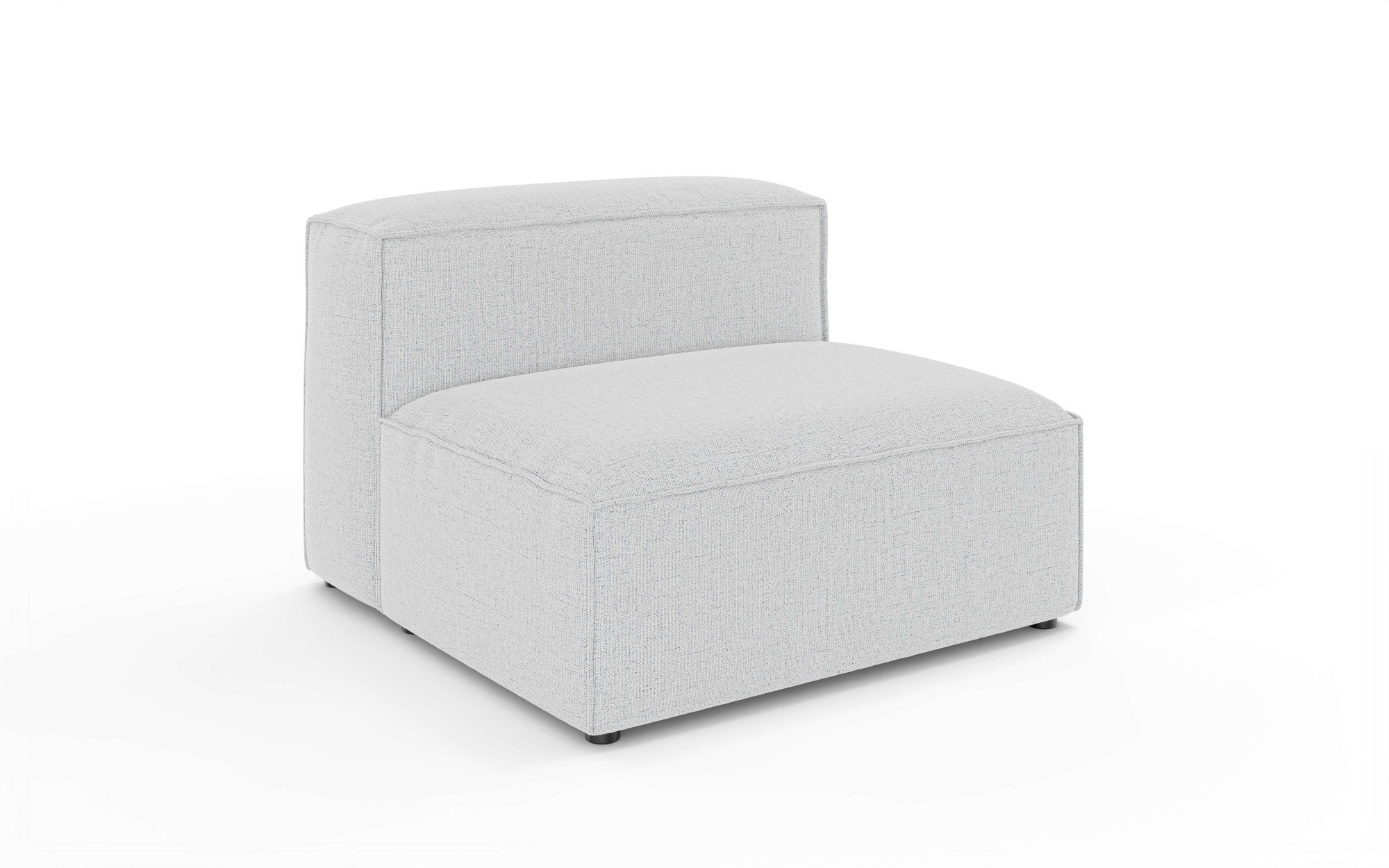 GOODproduct Fauteuil »HAILY Sofa-Mittelelement, Masse B/T/H: 100/100/72 cm« utilisable en module ou séparément, pour composition individuelle