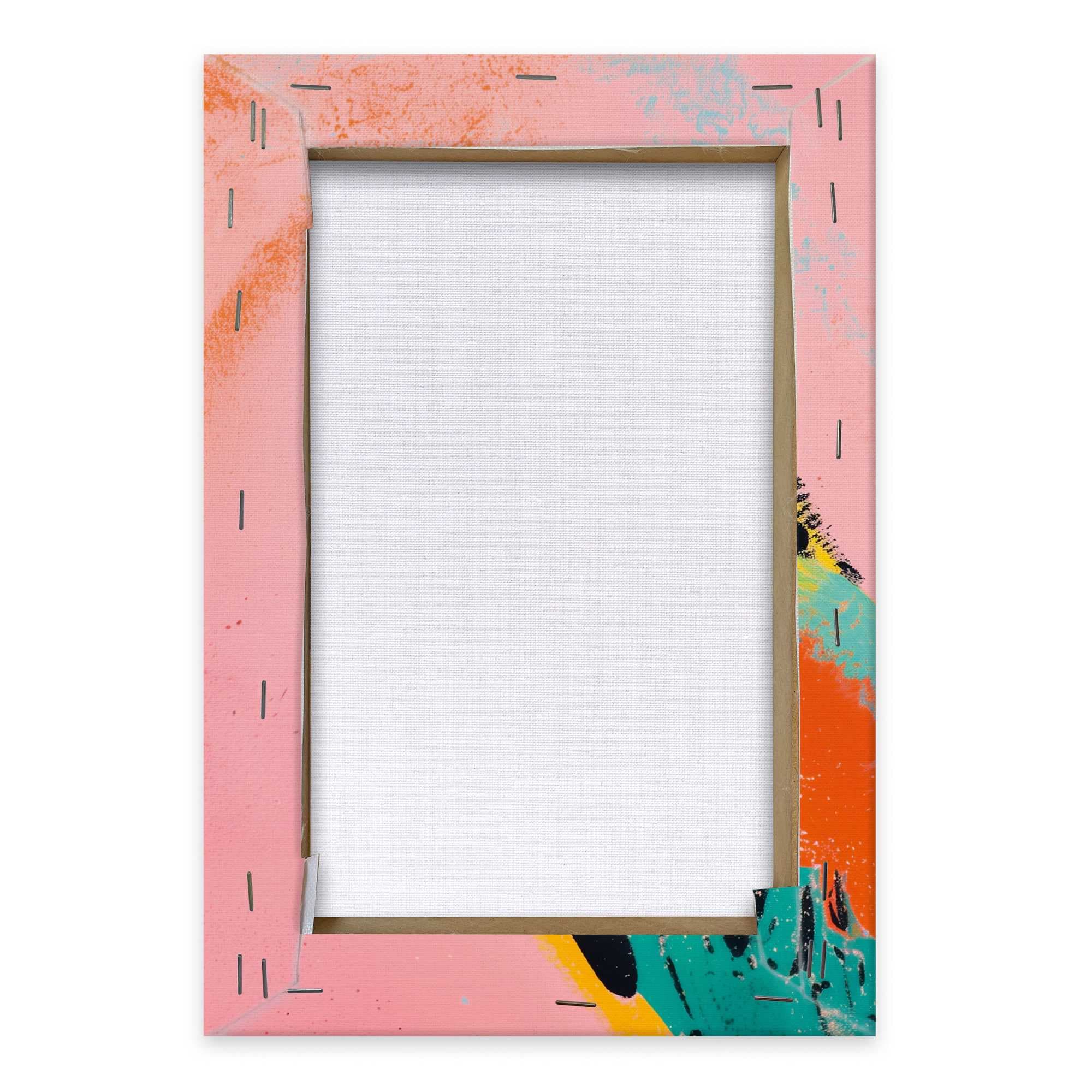 Reinders! Tableau sur toile »Coloured Parrot« Wohnzimmer - Papagei - Farbenfroh - Mehrfarbig - Leinwand - Tiere