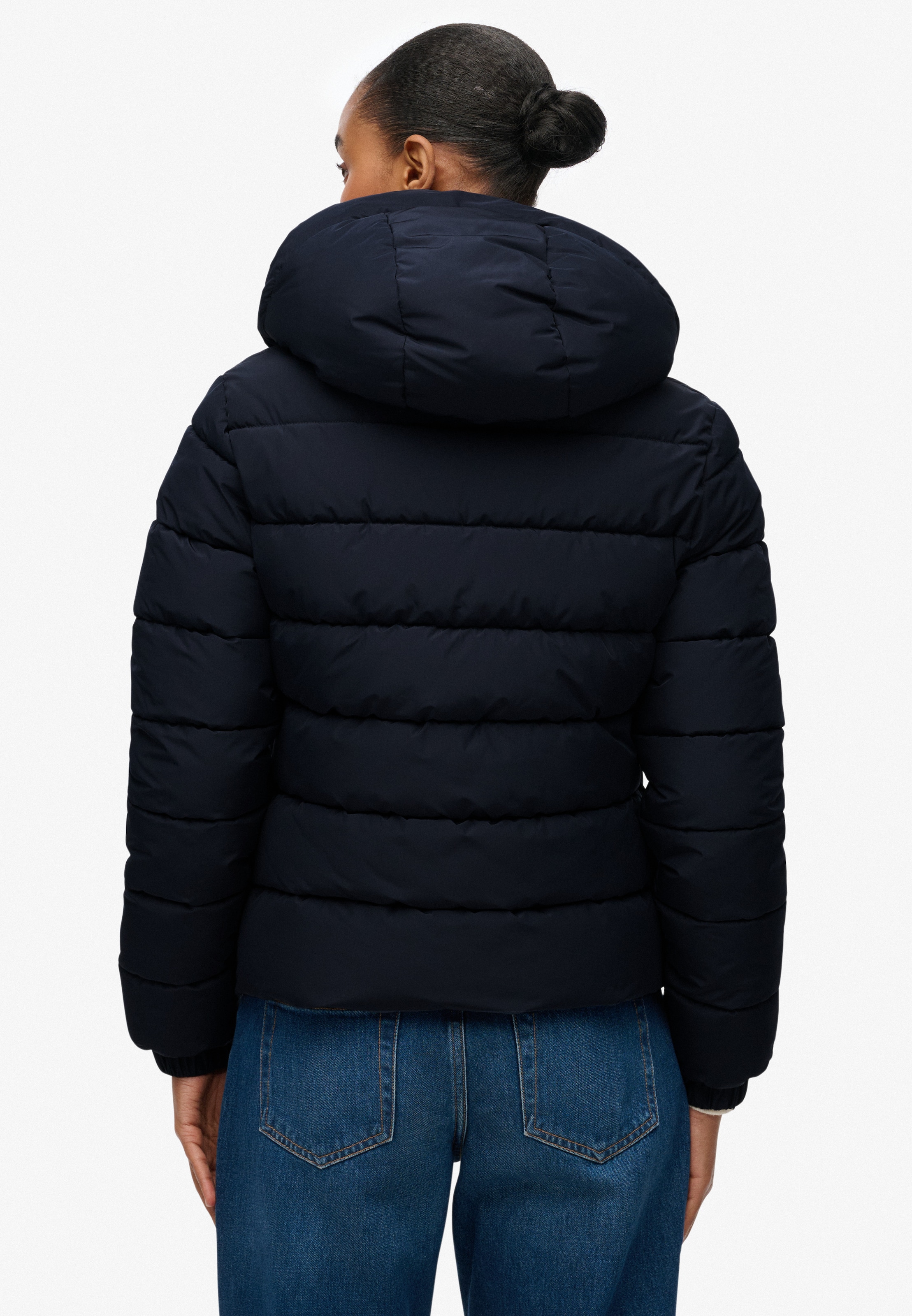 Superdry Steppjacke »HOODED SPIRIT SPORTS PUFFER« mit Kapuze Kunstfaser, regular fit