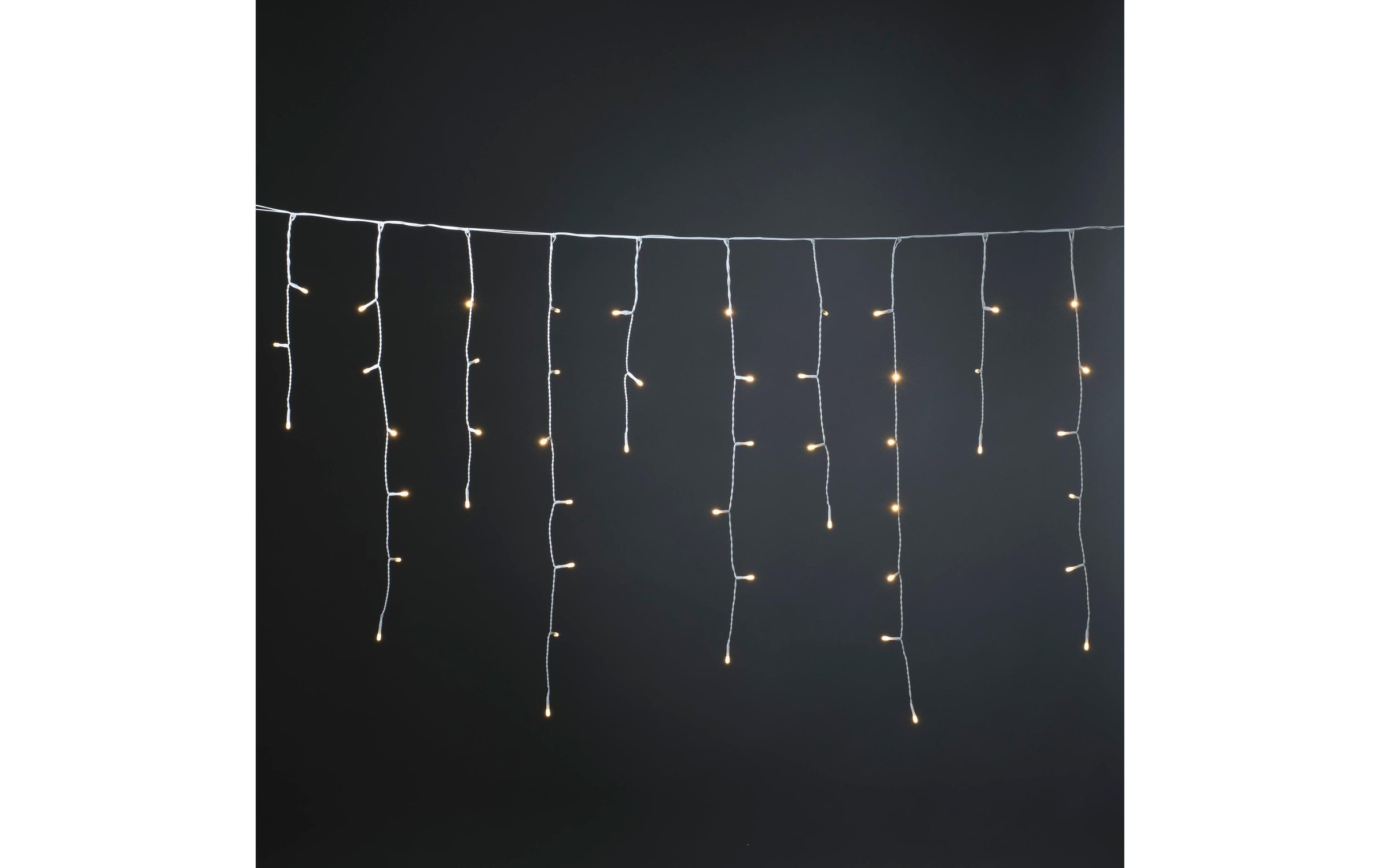 KONSTSMIDE Lichtervorhang »LED-Eisregen-Lichtervorhang 5 m«
