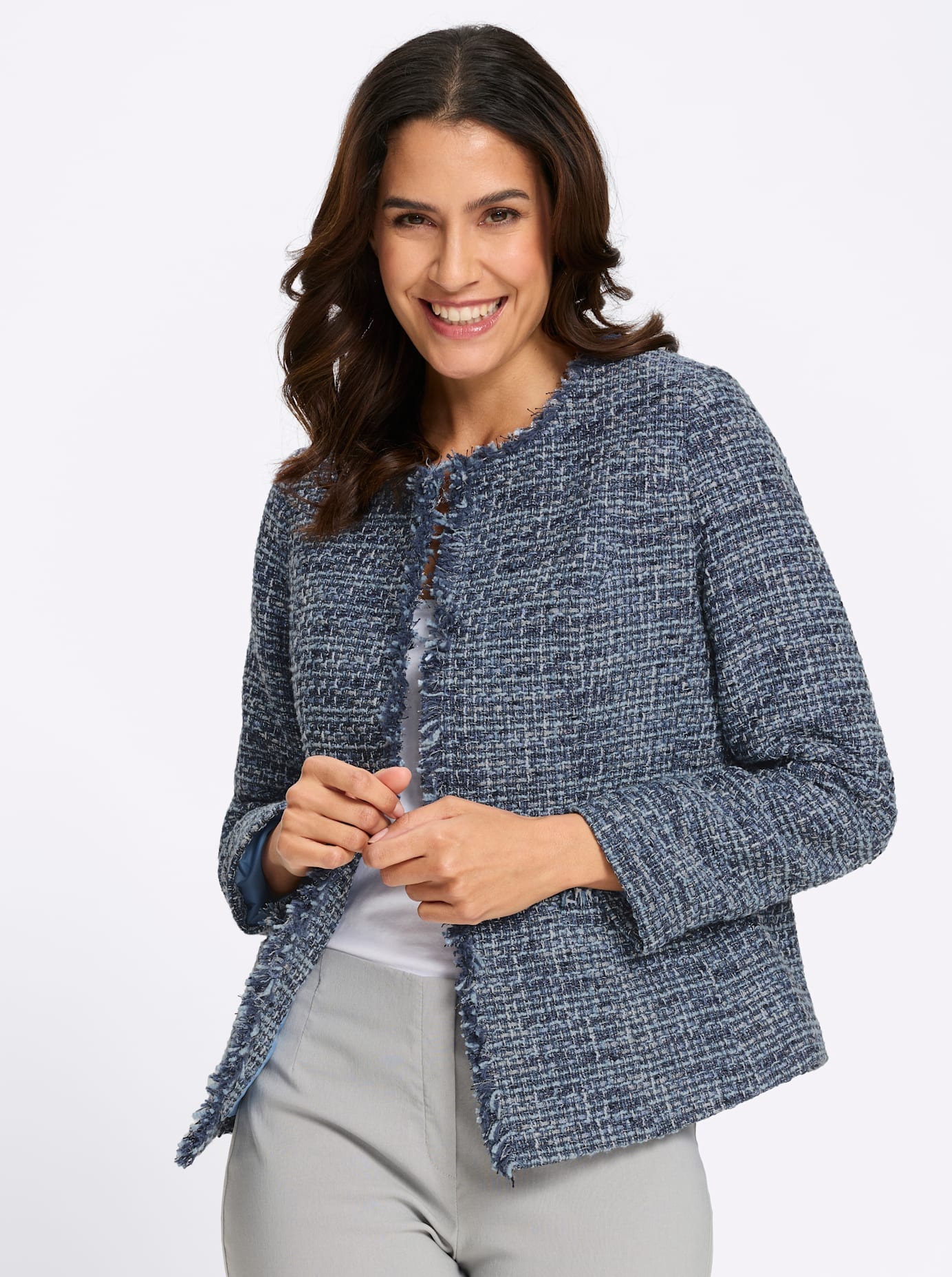Lady Veste blazer »Bouclé-Blazer«
