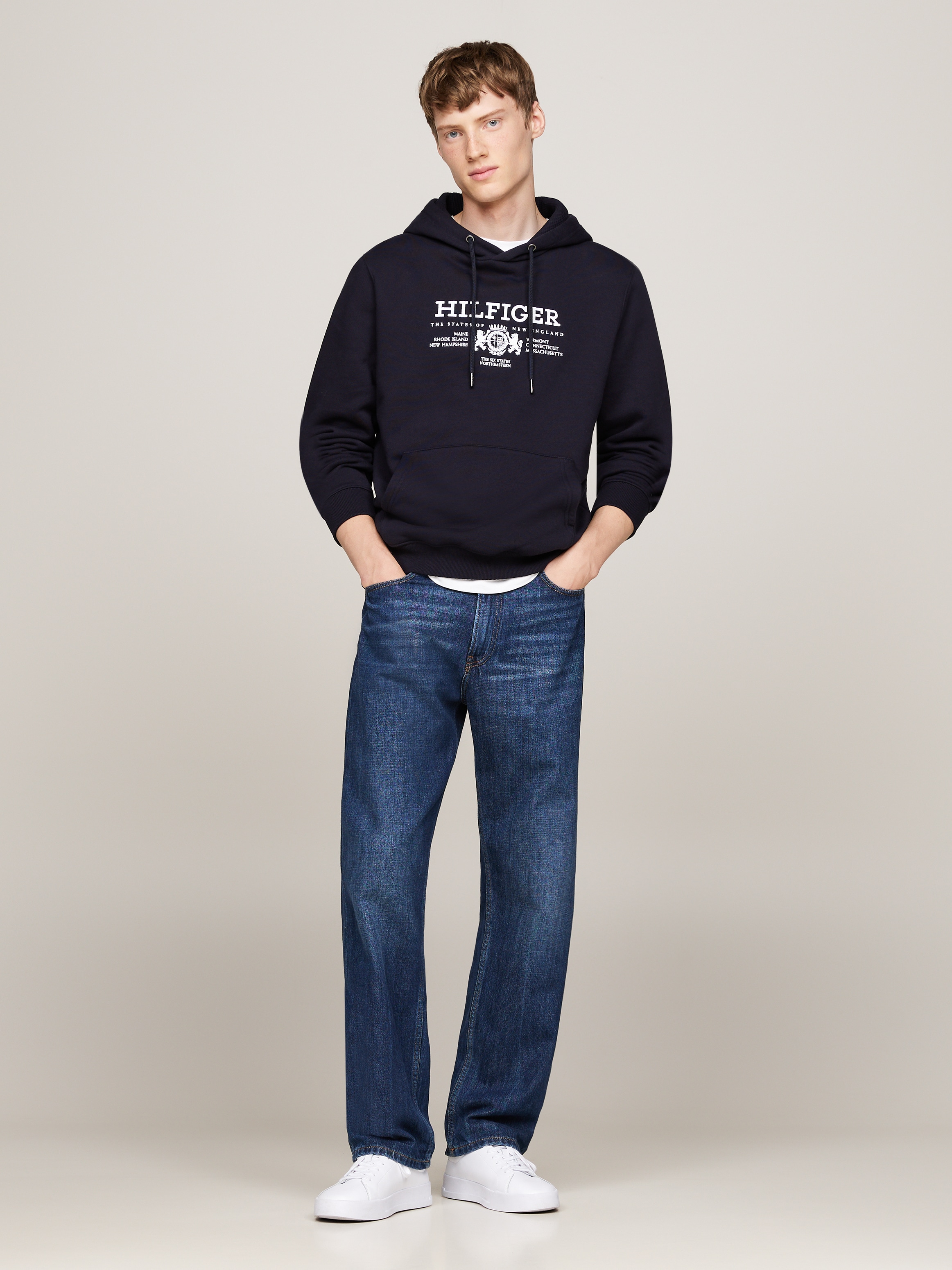 Tommy Hilfiger Hoodie »HILFIGER CREST EMRBO HOODY«
