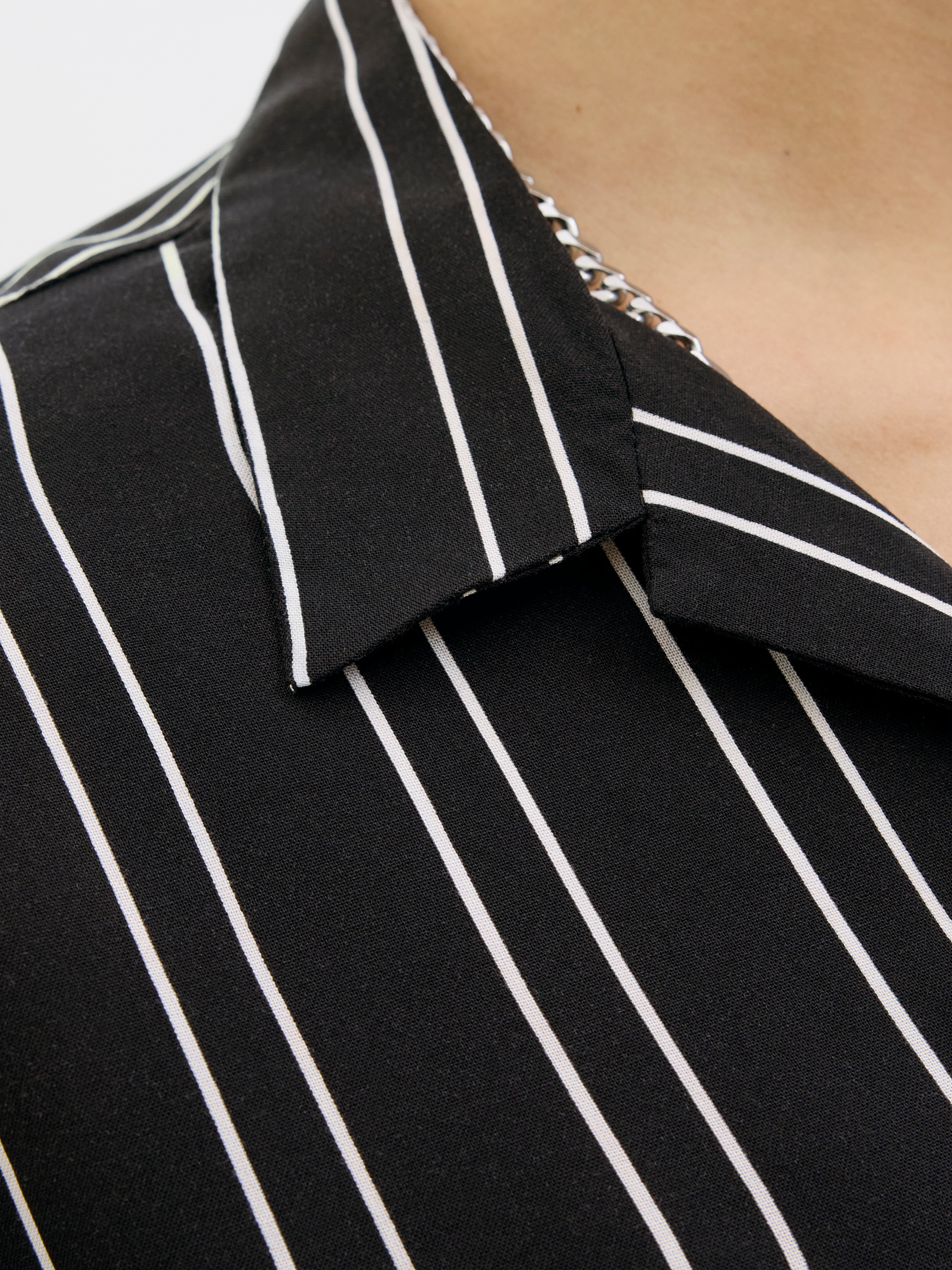 Jack & Jones Kurzarmhemd »JJEJEFF STRIPE RESORT SHIRT SS SN« mit Streifen Muster