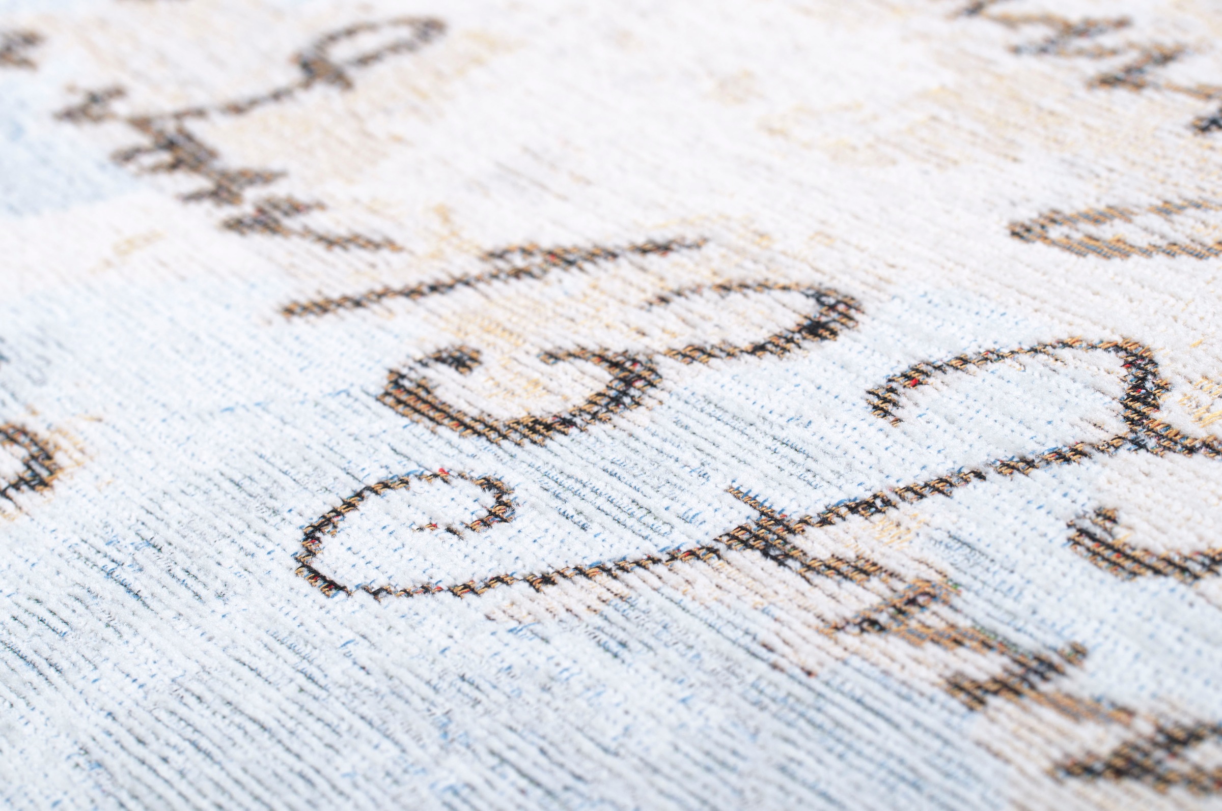 THEKO Teppich »Flomi Paris« rechteckig 4 mm Höhe Flachgewebe, ideal im Wohnzimmer & Schlafzimmer