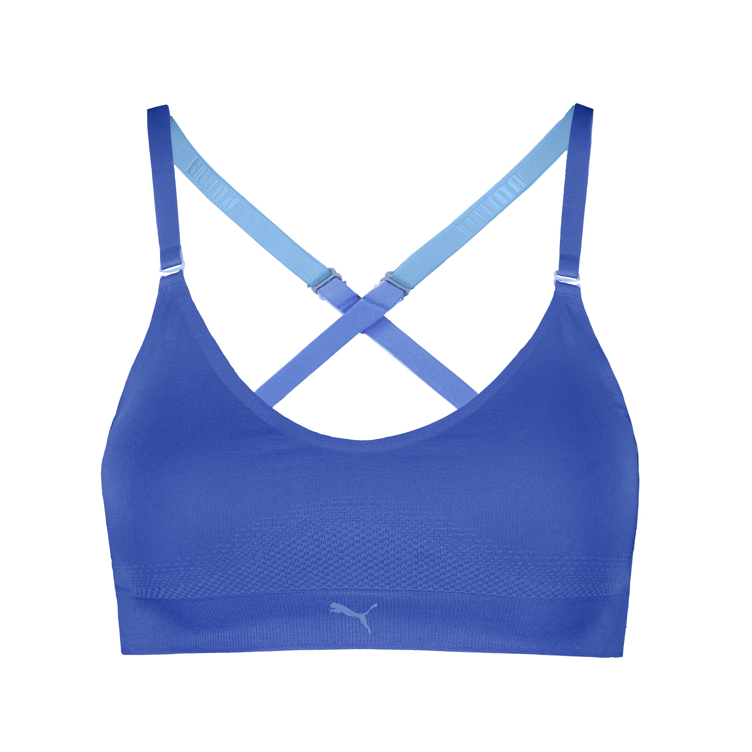 PUMA Sport-Bustier »PUMA WOMEN 3D KNIT SPORT TRIANGLE TOP« wendbare und verstellbare Träger für einen personalisierten Look