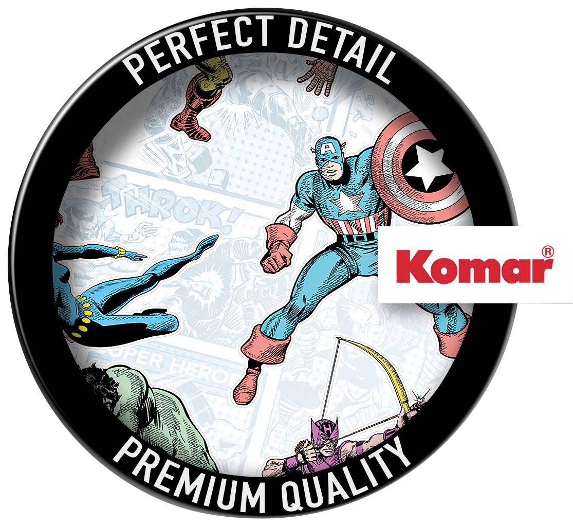 Komar Wandtattoo »Marvel Comics Collection - Grösse 100 x 70 cm« selbstklebend, Wandsticker, Kinderzimmer