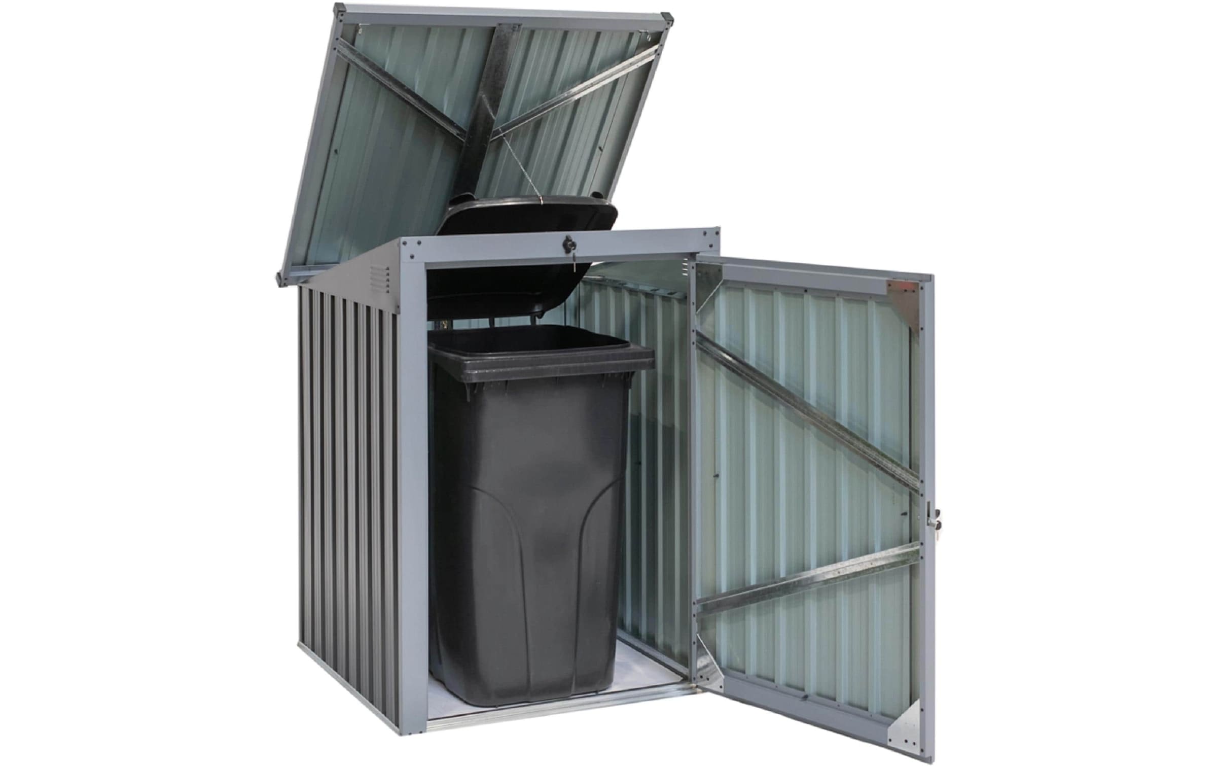 WESTMANN Mülltonnenbox »ISBS-T1D« für 1x240 l, BxTxH: 104x101x134 cm