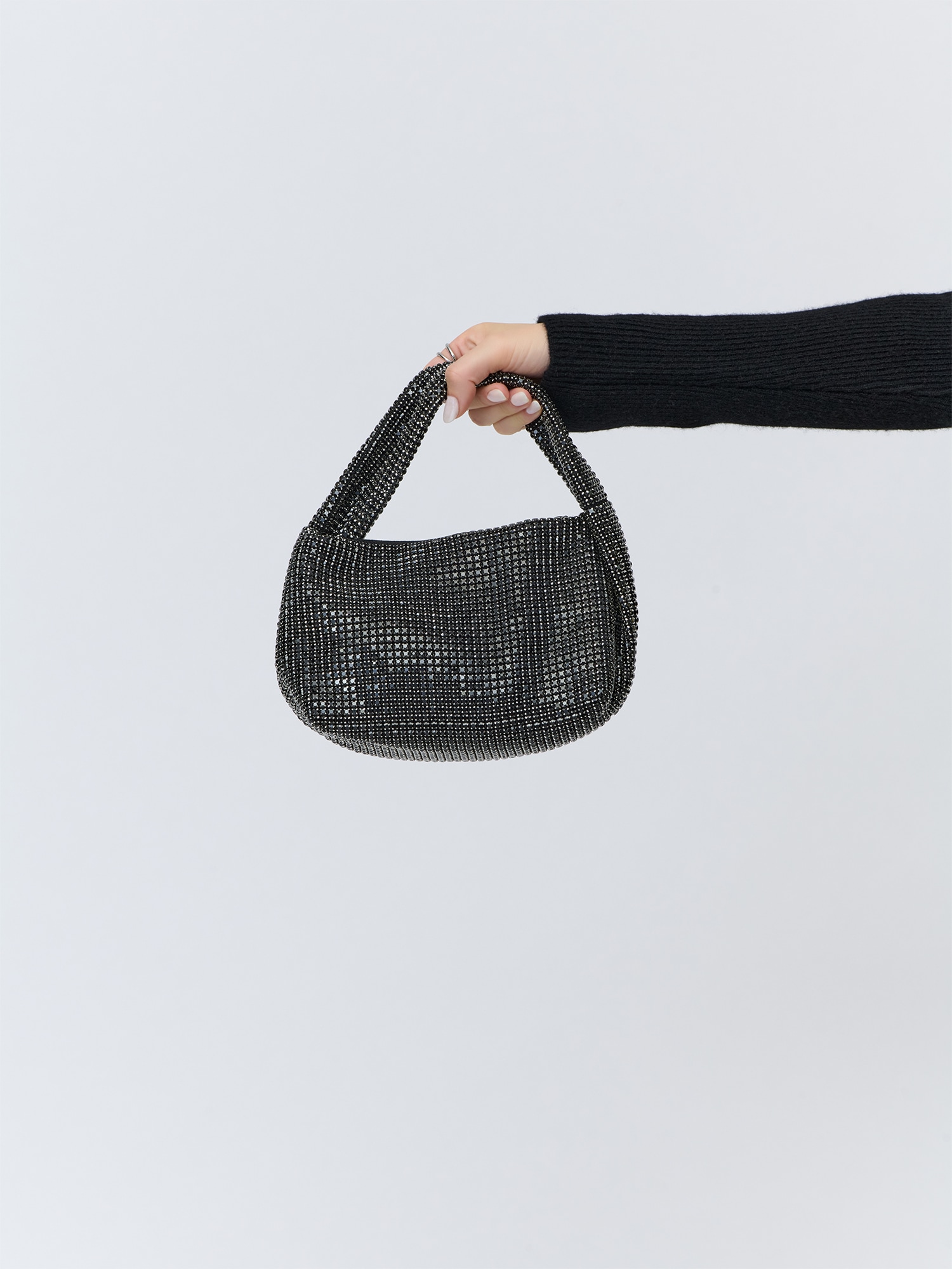 LeGer Hobo »Estelle Bag« 7 : Sac à main pour femme orné de strass