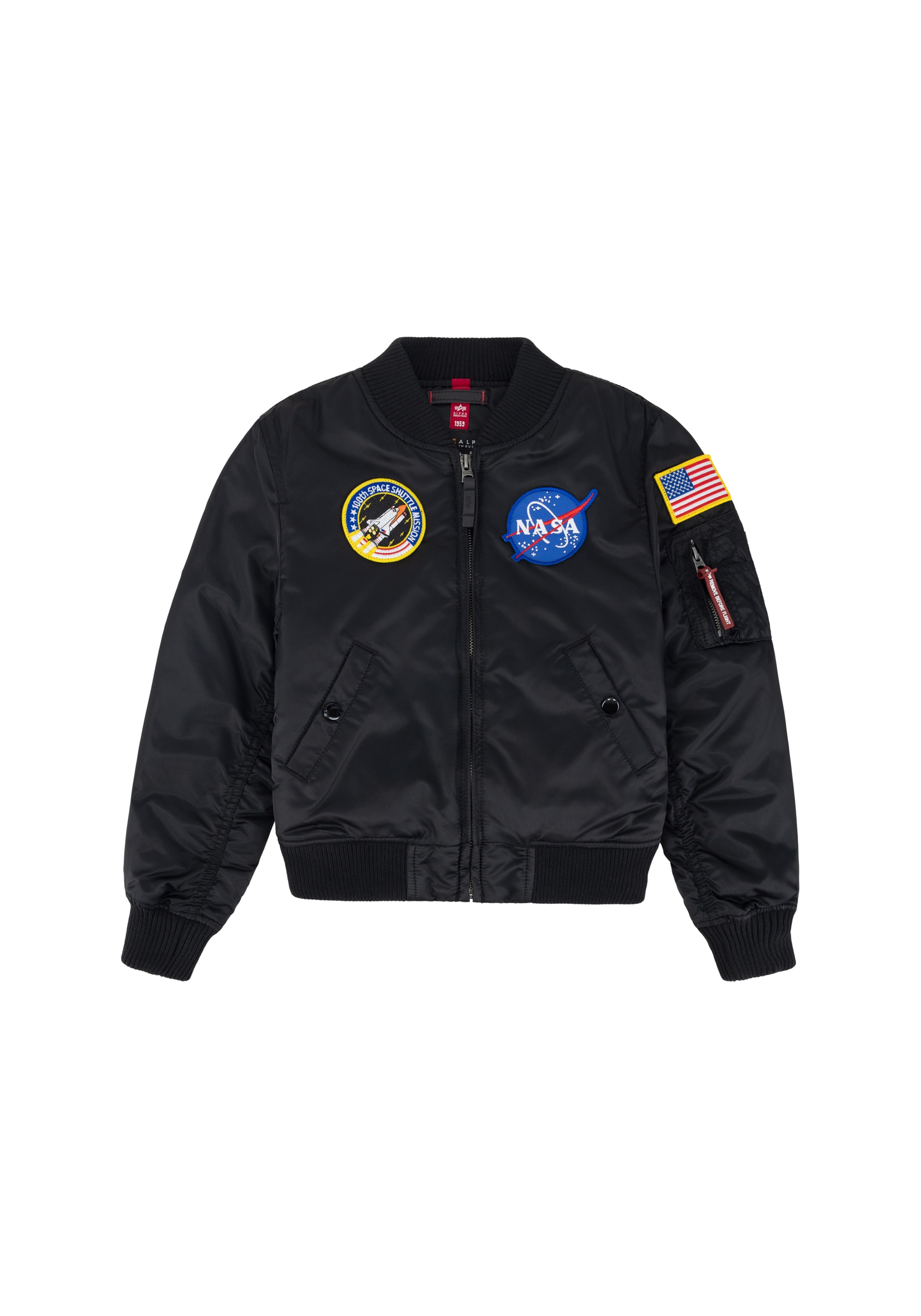 Alpha Industries Bomberjacke »MA-1 VF NASA Kids«