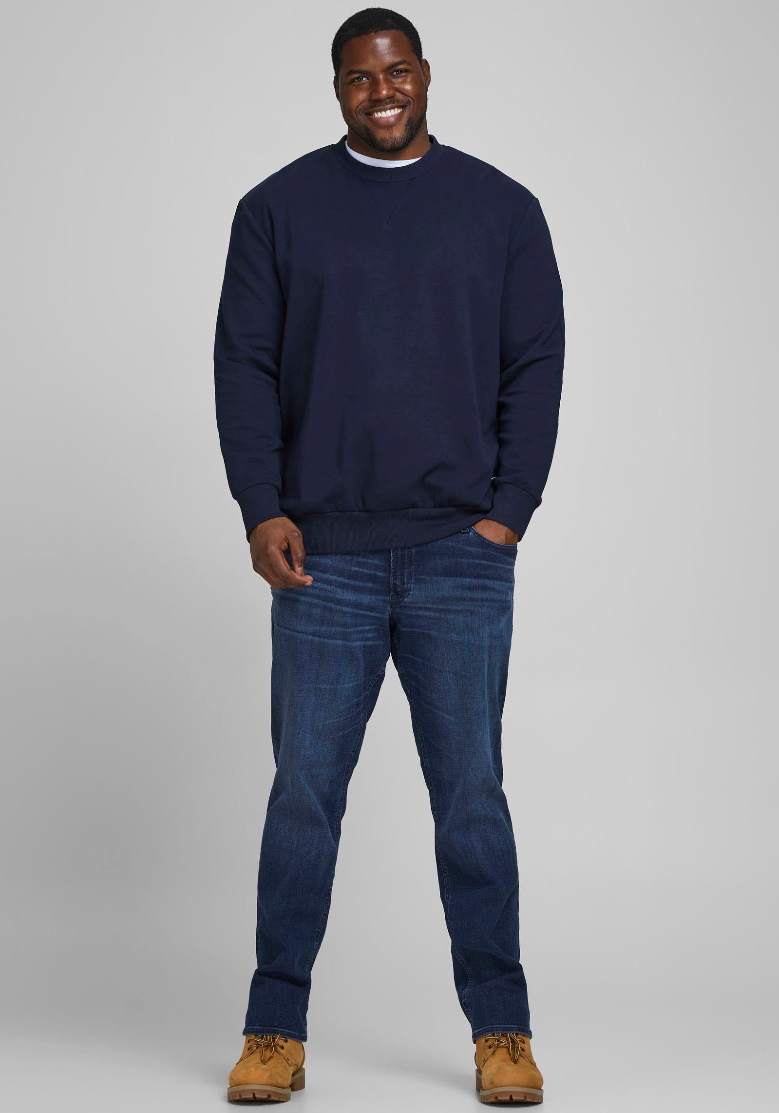 Jack & Jones PlusSize Sweatshirt »BASIC SWEAT CREW NECK«
