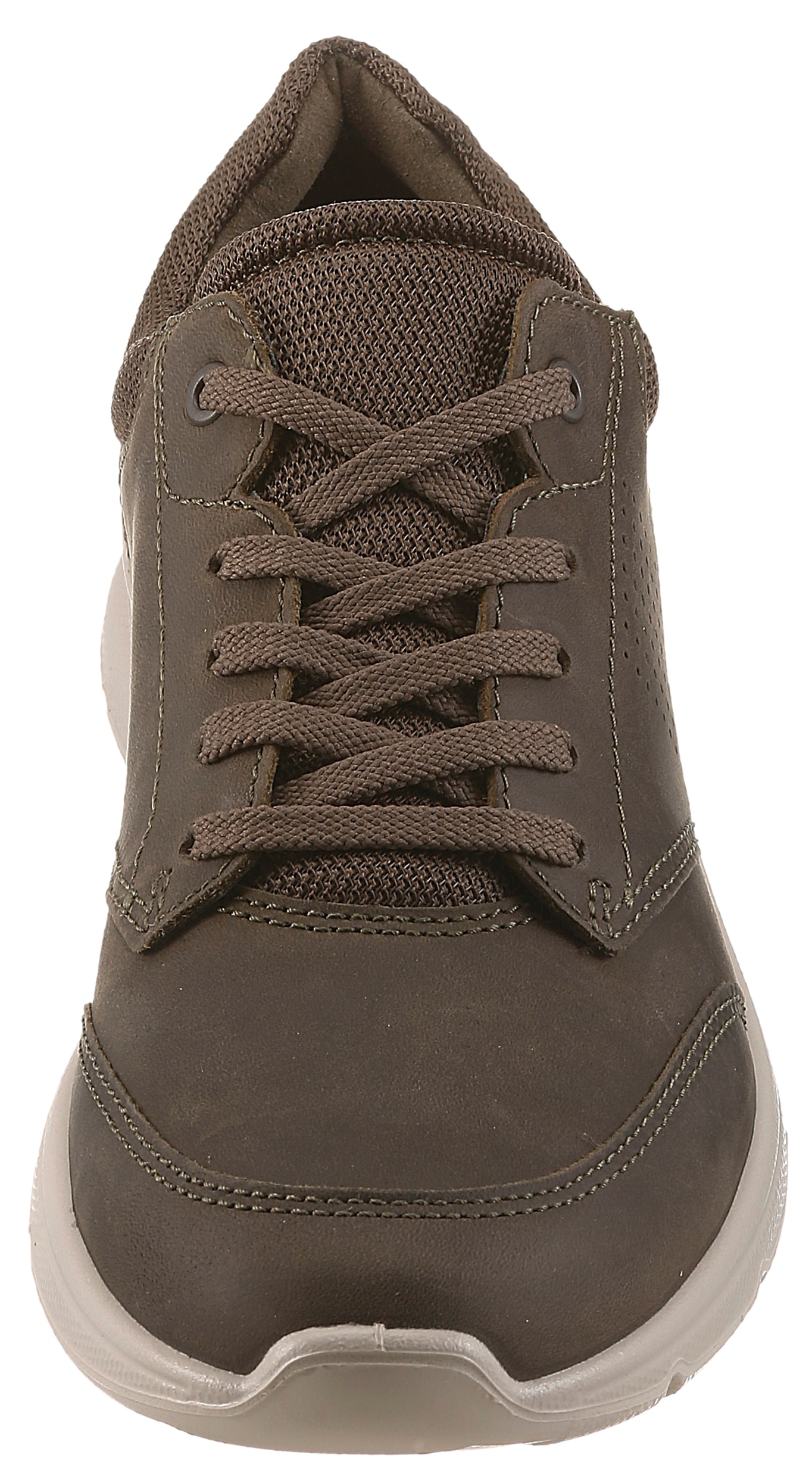 Ecco Sneakers »IRVING«  mit weisser Laufsohle, Freizeitschuh, Halbschuh, Schnürschuh