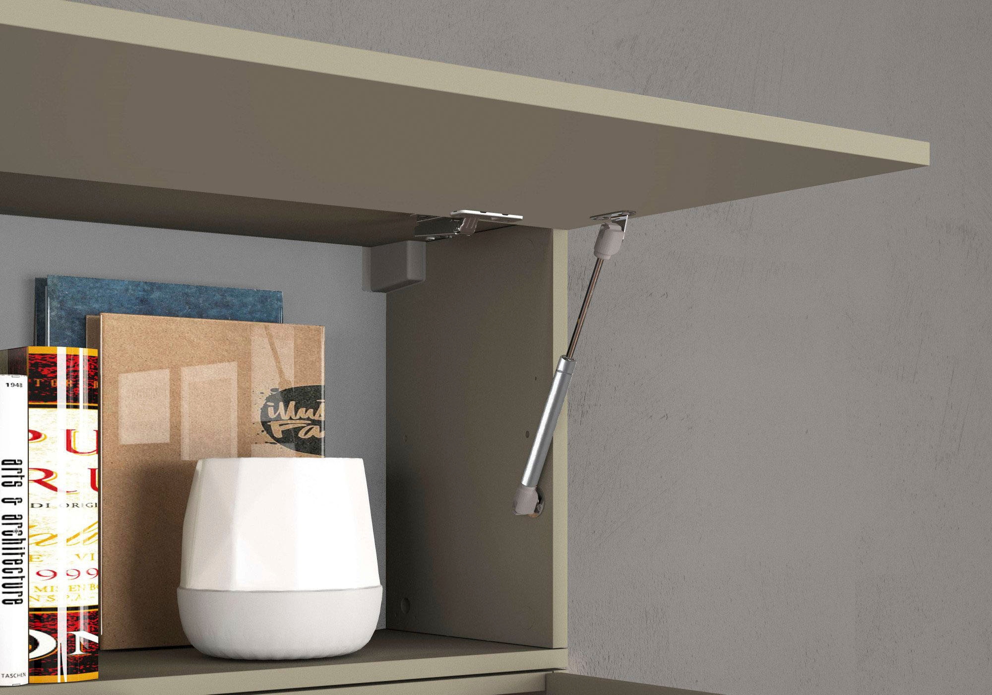 INOSIGN Meuble mural »Chronos Wohnwand, Medienwand, 8-er set« Set, 8 cuis tlg.