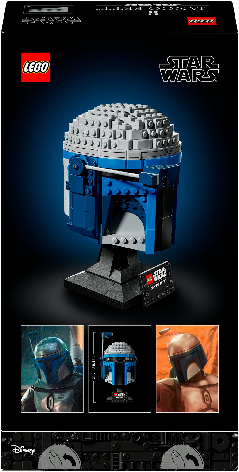 LEGO® Pions de construction »Jango Fett Helm (75408), LEGO Star Wars ™« Made in Europe