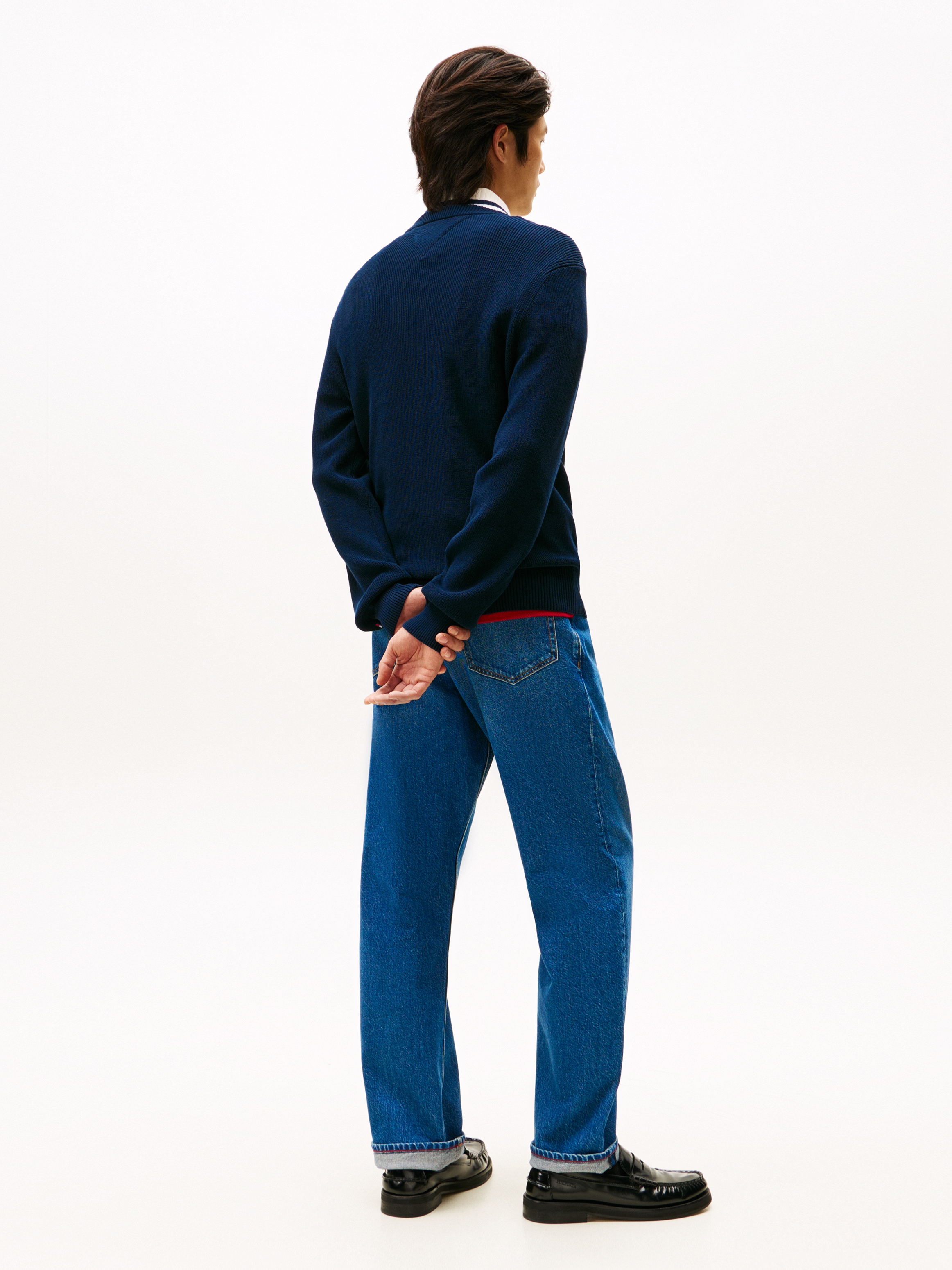 Tommy Hilfiger Pull à col rond »SEASONAL GRAPHIC COTTON«