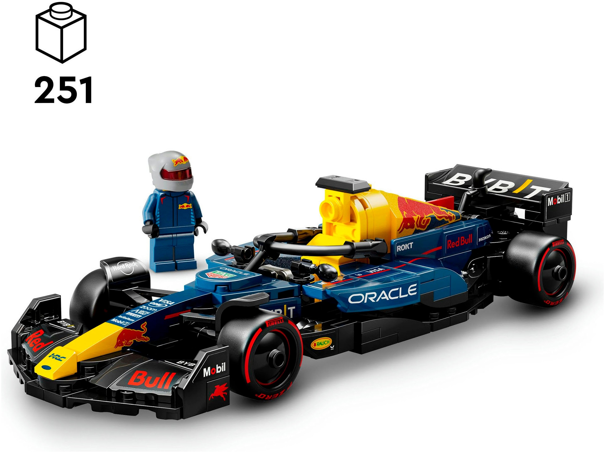 LEGO® Konstruktionsspielsteine »Oracle Red Bull Racing RB20 F1® Rennauto (77243)« LEGO® Speed Champions; Made in Europe
