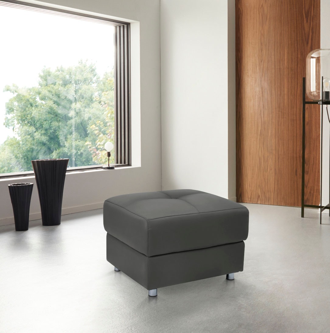 PLACES OF STYLE Tabouret rembourré »Pareli« mit komfortablen Federkern und Stauraum