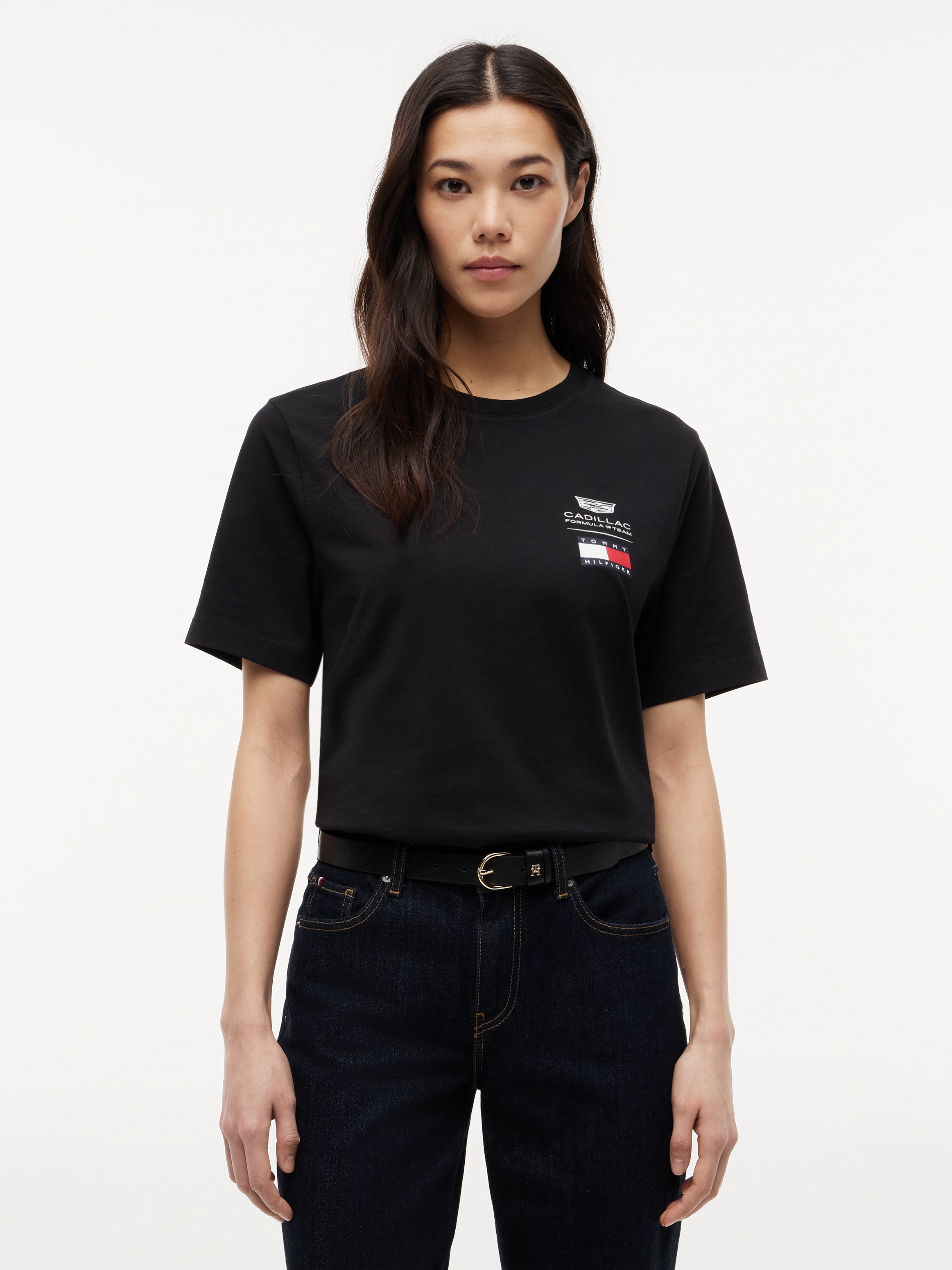 Tommy Hilfiger T-shirt »TH x Cadillac FOrmula 1 Team LOGO« Collection Spéciale Unisexe Formule 1