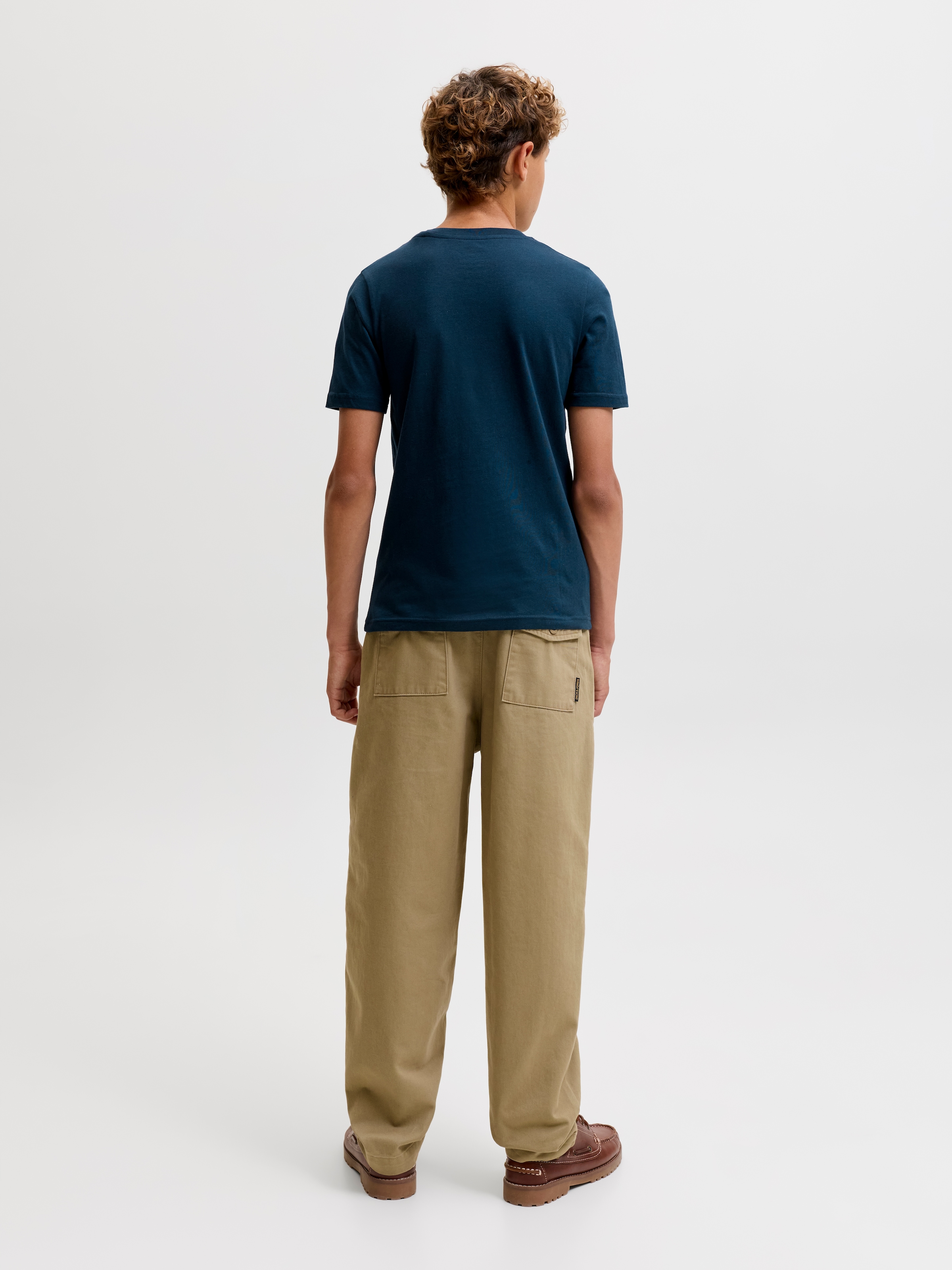 Jack & Jones Junior T-shirt »JJBUSTER TEE SS CREW NECK BTS SN JNR« coton, coupe régulière