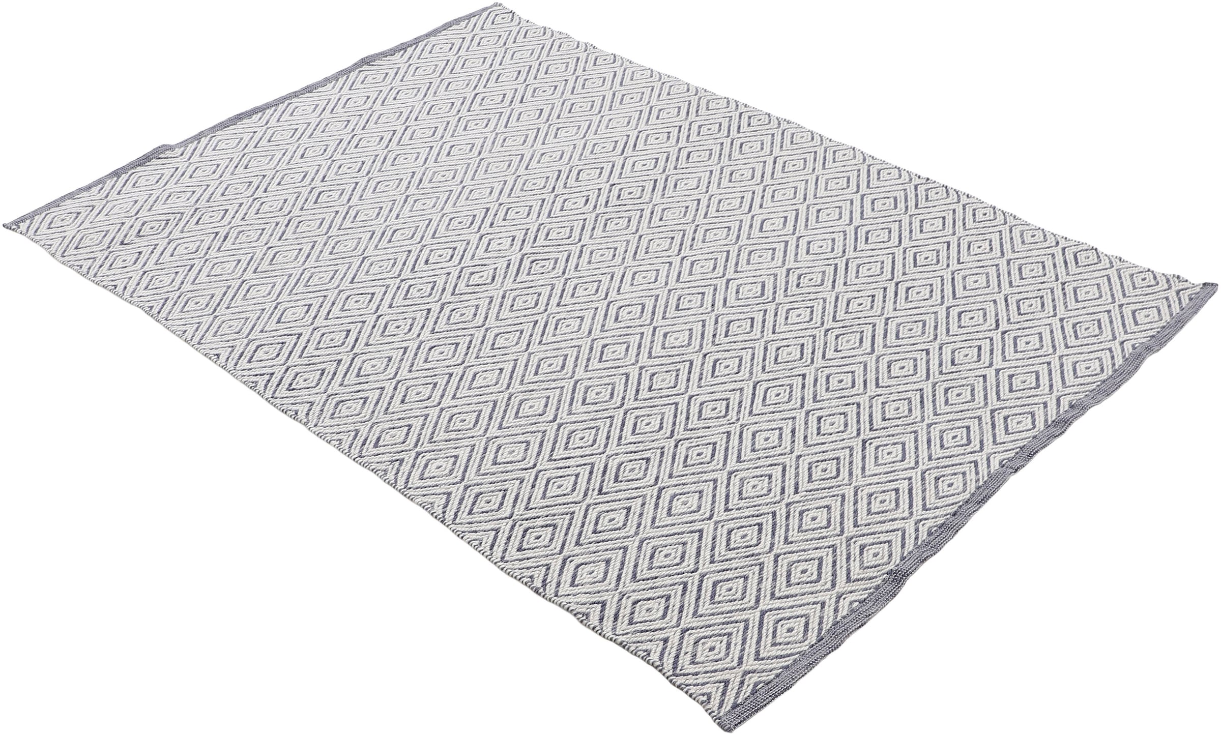 carpetfine Tapis »Frida 200« Rectangulaire 7 mm Höhe Wendeteppich, 100% recyceltem Material (PET), Flachgewebe, Sisal Optik