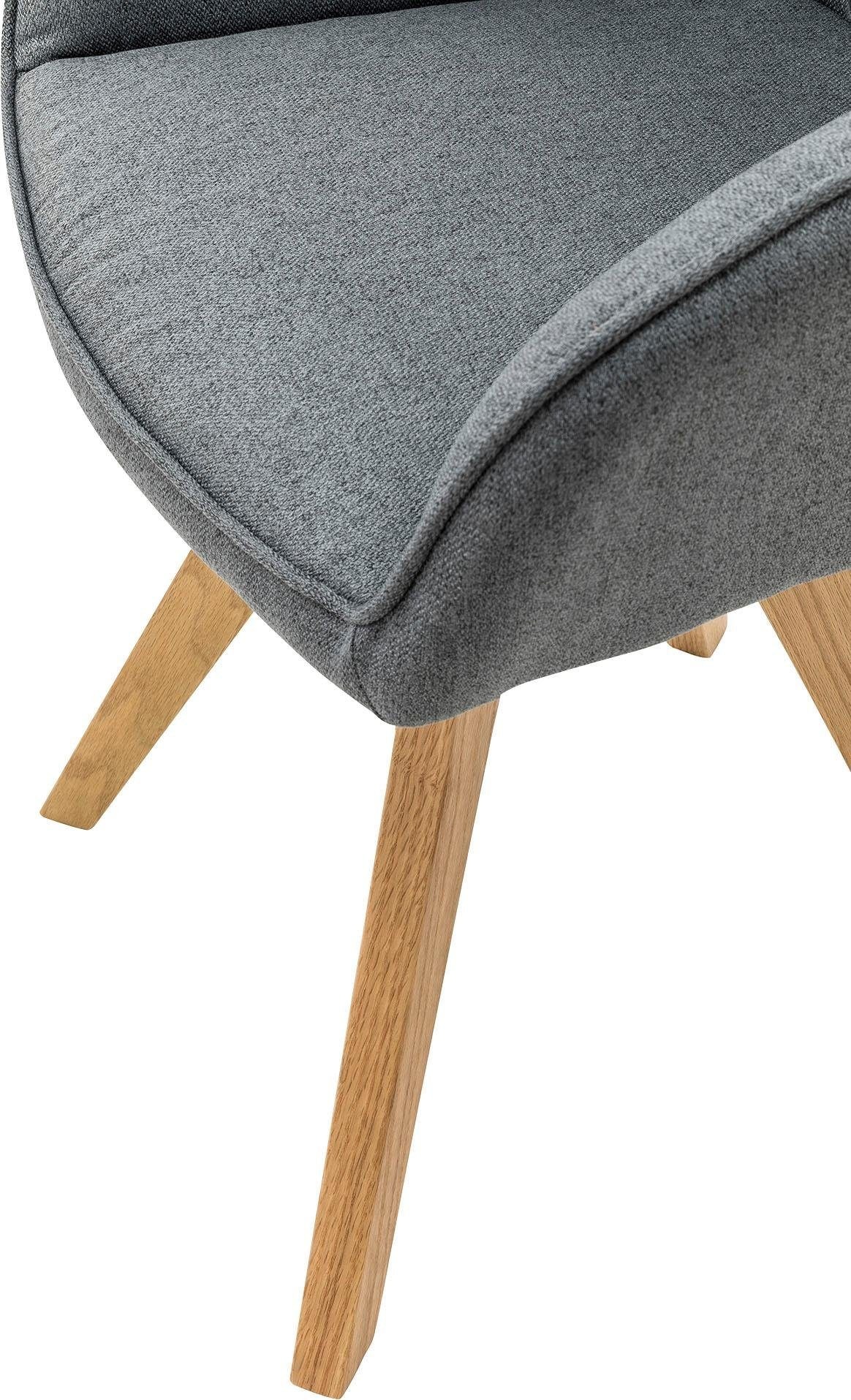 SalesFever Esszimmerstuhl »Bequemer Stuhl« (Set) 2 Stk.Elegantes 2er-Set, Rückenlehne mit Diamantsteppung