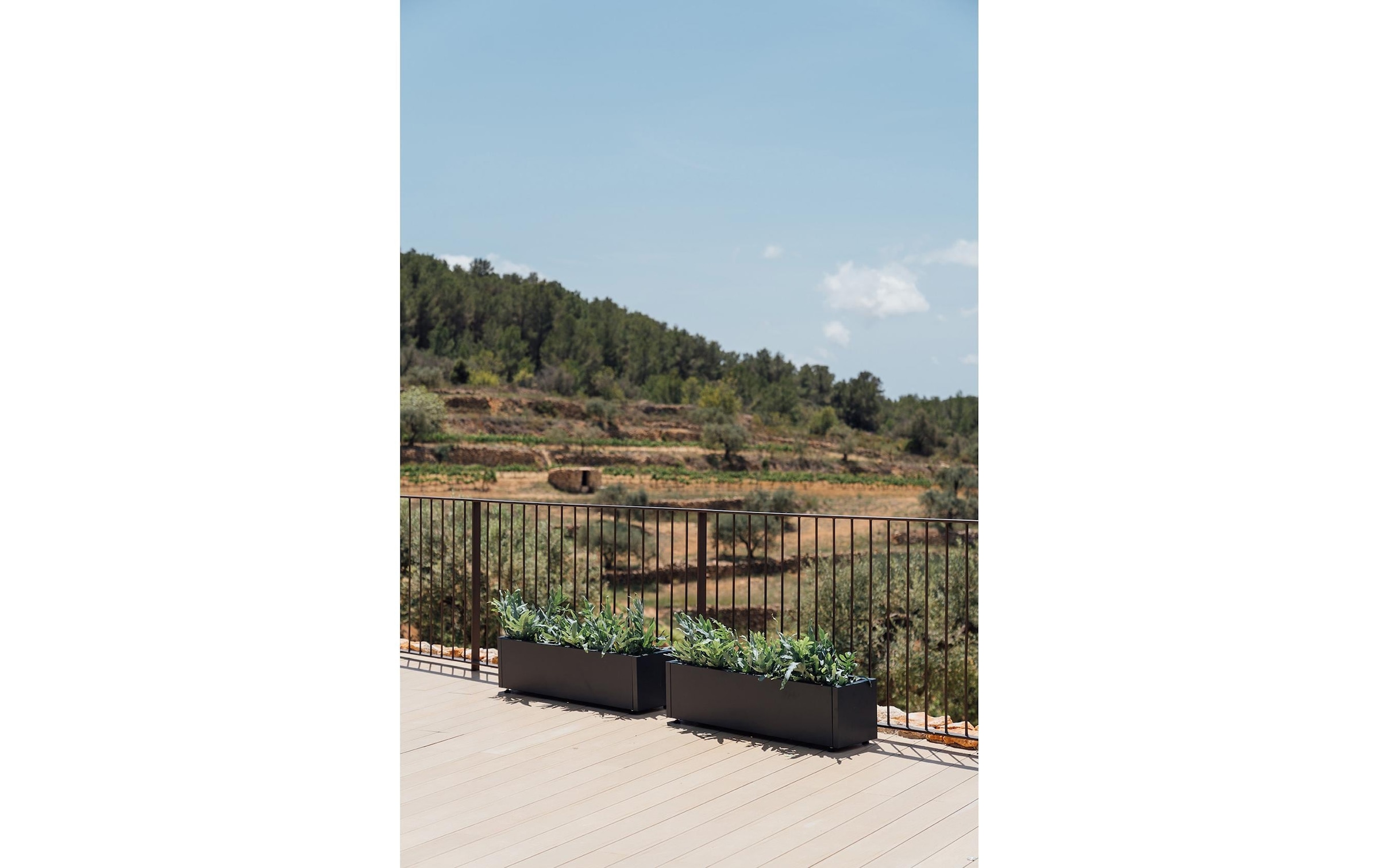 Herstera Garden Bac à plantes »Metall 80 x 25 x 25 cm«