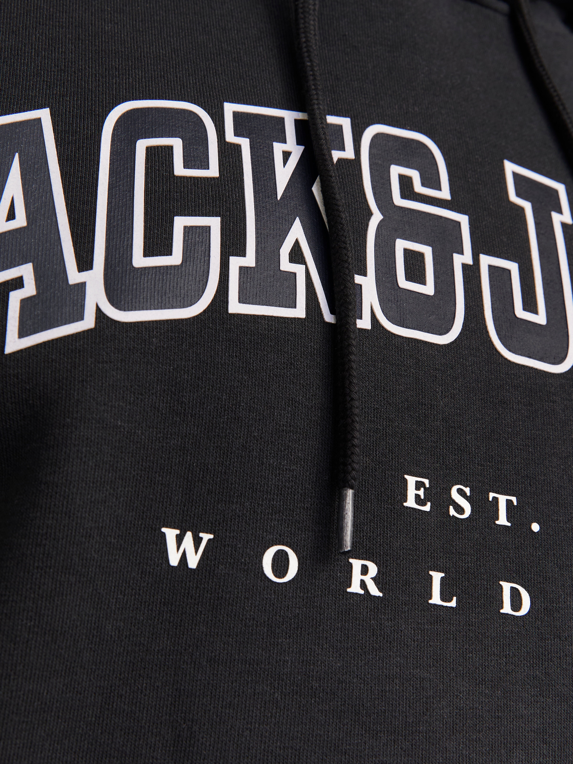 Jack & Jones PlusSize Hoodie »JJECALEB VARSITY SWEAT HOOD NOOS PLS«
