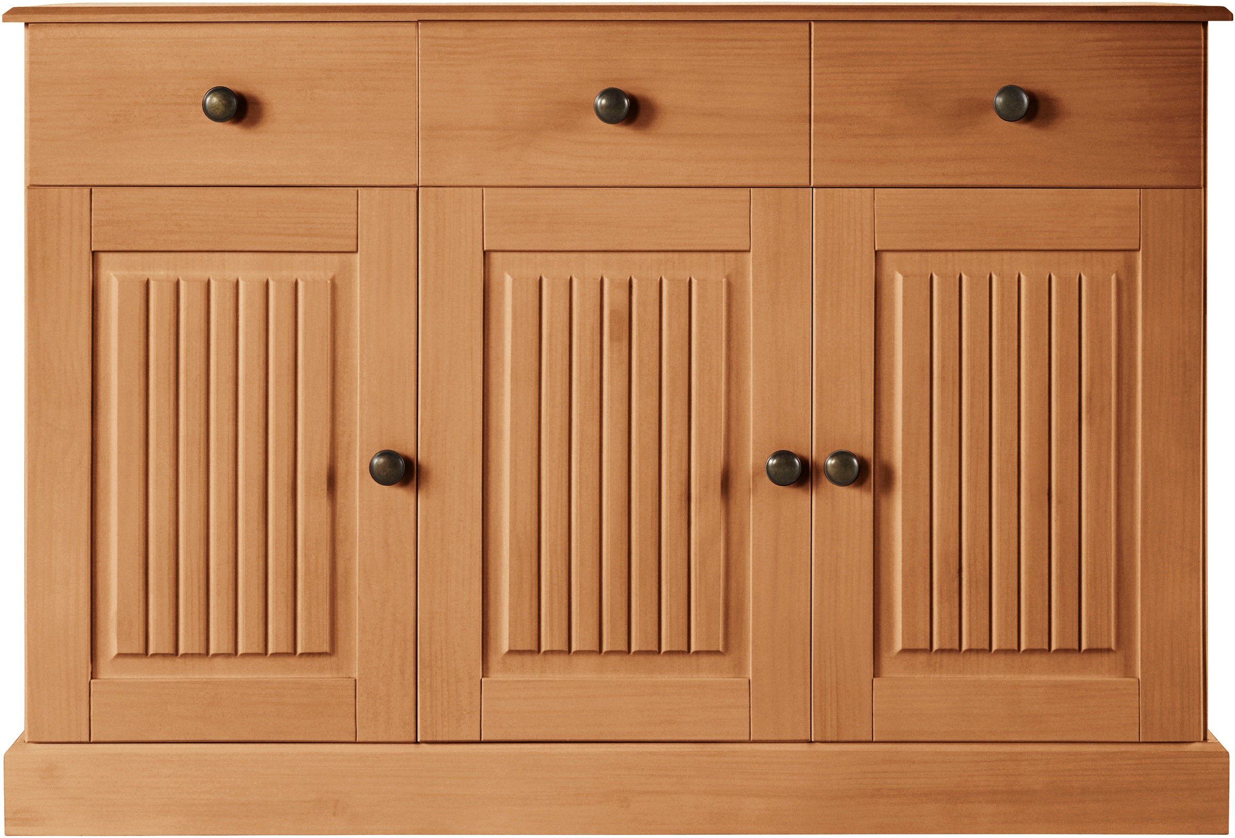 GOODproduct Sideboard »Liotta« Kommode mit 2 Schubkästen u. 2 verstellbare Einlegeböden