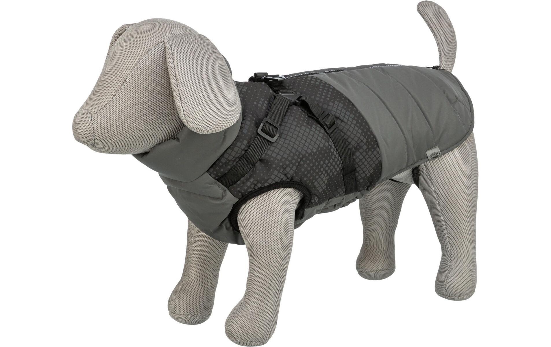 TRIXIE Imperméable pour chiens »Pontis Reflect« Wattierter und vollreflektierender Hundemantel