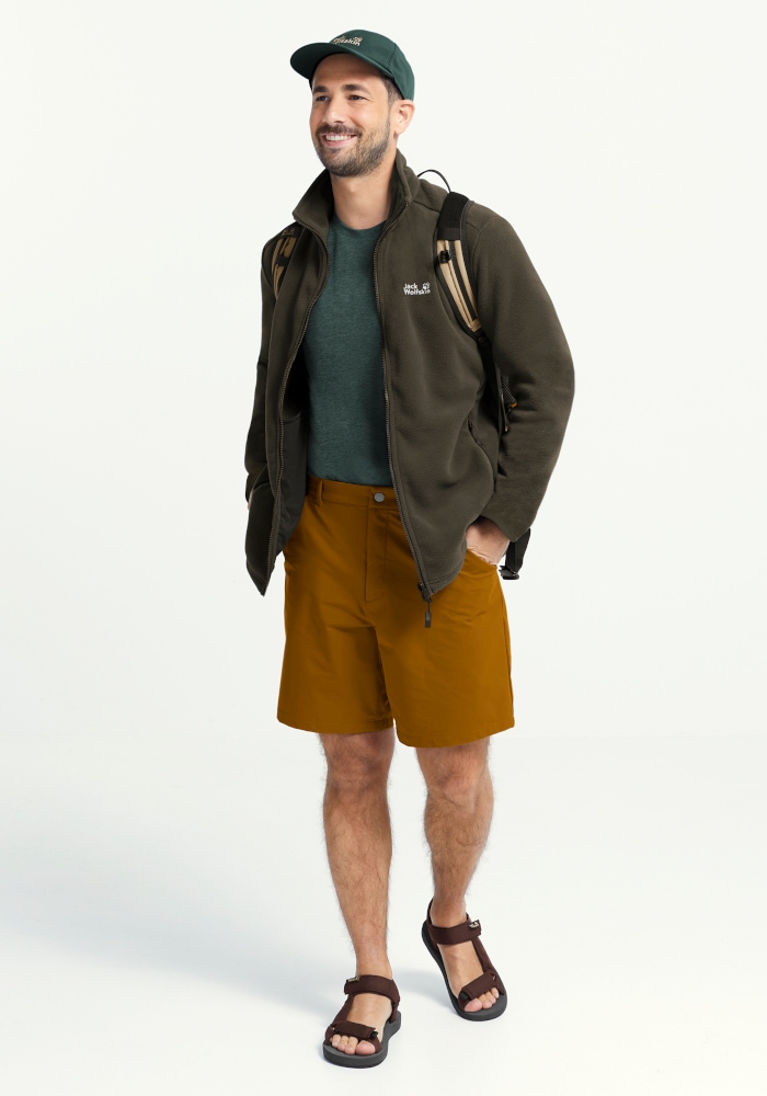 Jack Wolfskin Fleecejacke »TAUNUS 200 FZ M« mit 3-in-1-System, atmungsaktiv, aus Polyester