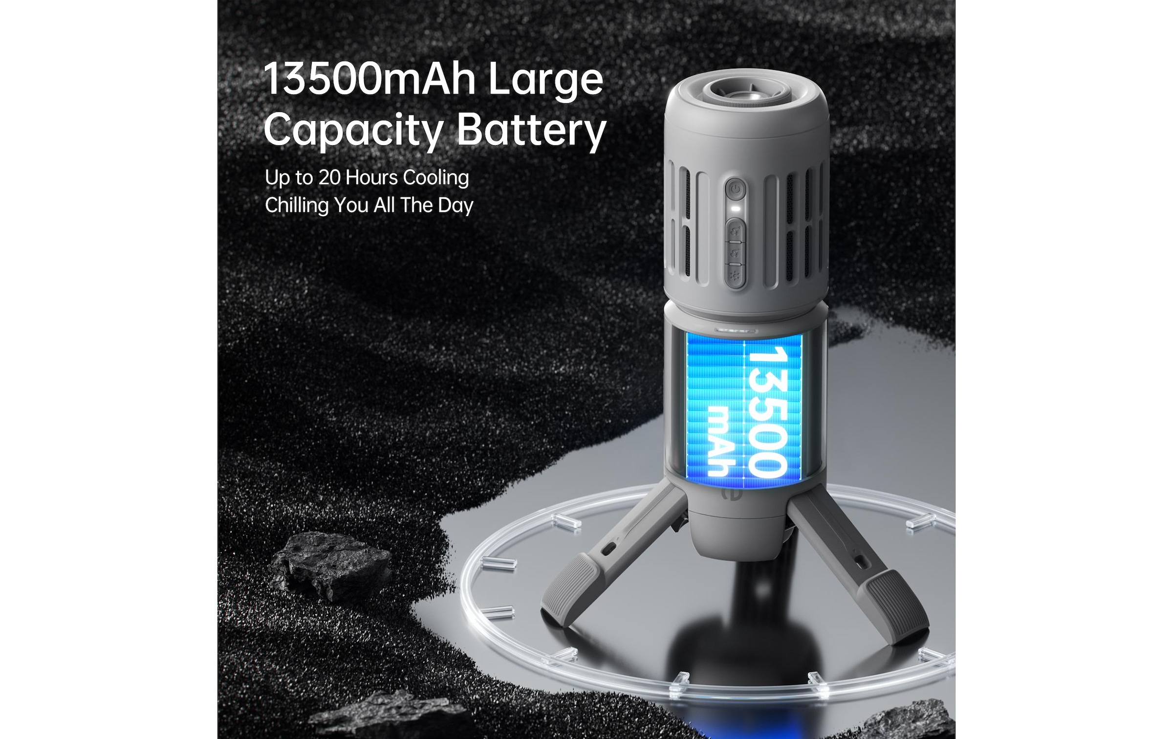   Ventilateur de table »Jisulife Ultra1« Höhenverstellbar