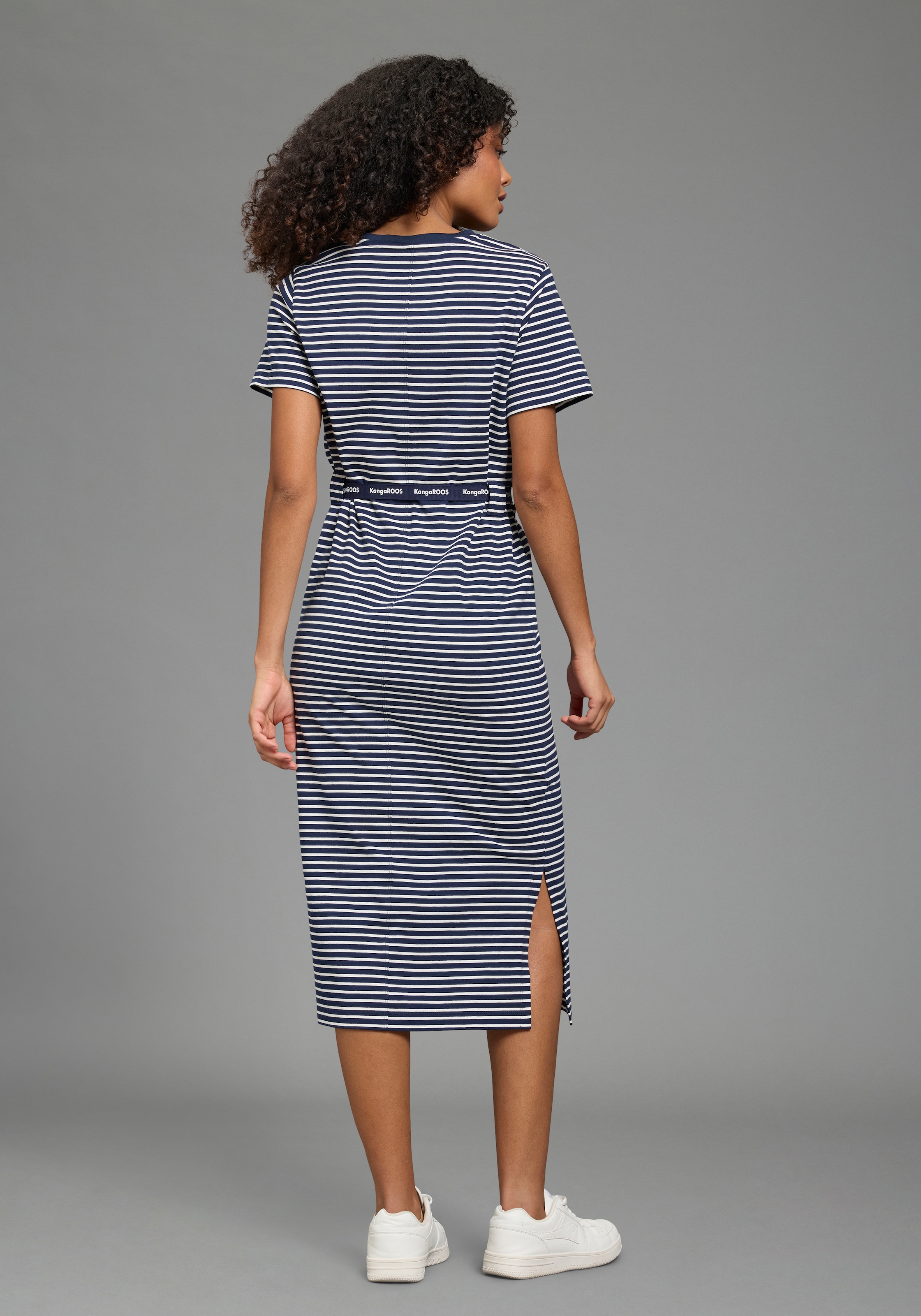 KangaROOS Robe midi 2 pièces tlg. im sportlichen Look aus festem Jersey