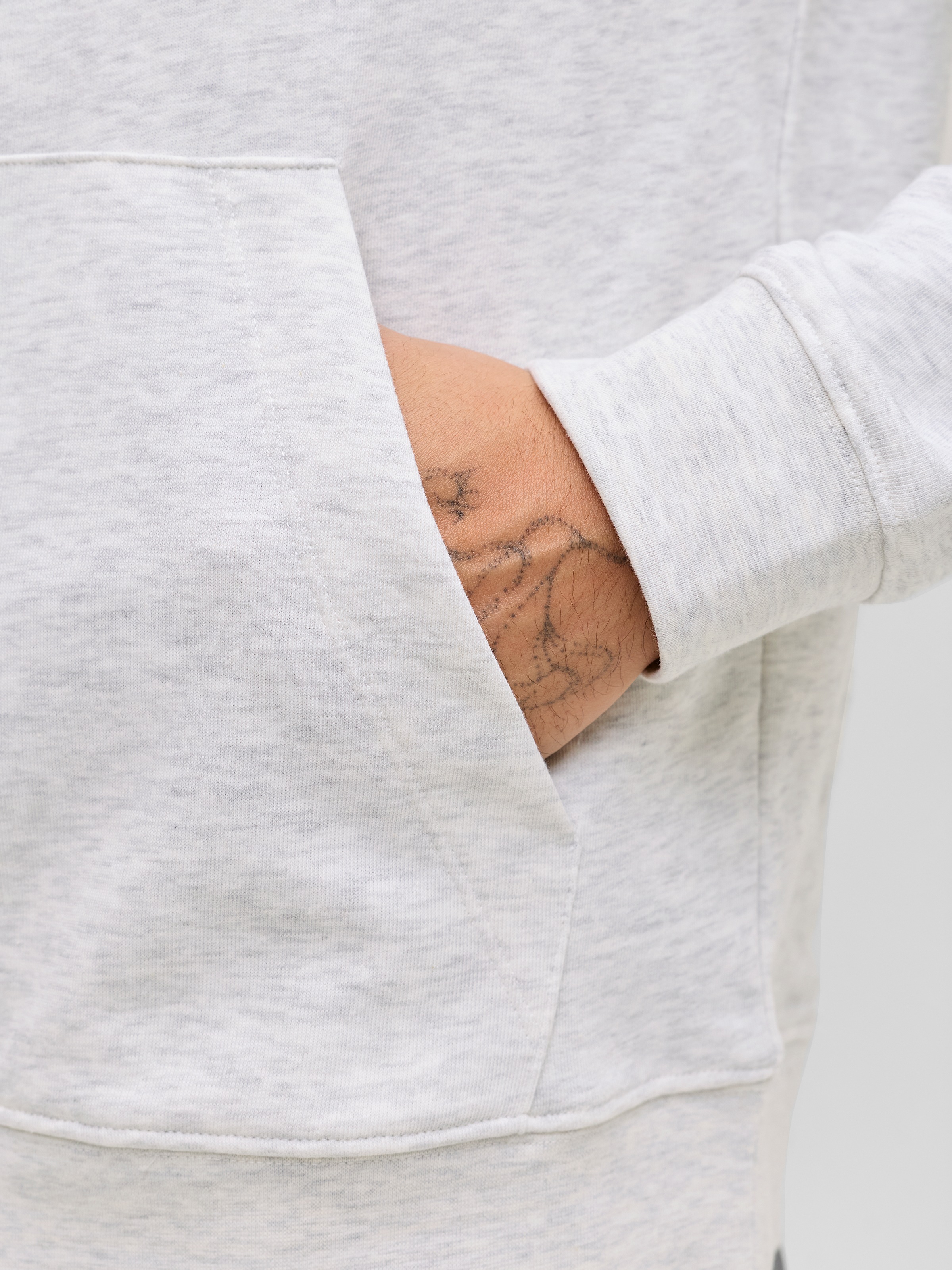 Jack & Jones Kapuzensweatshirt »JJCOLE PRINT SWEAT HOOD UNB«
