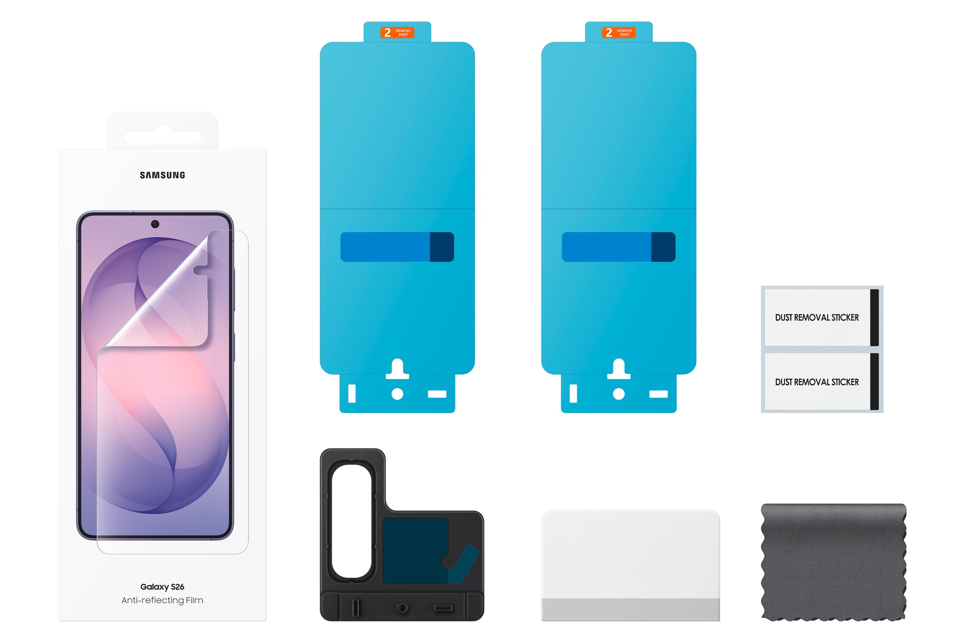 Samsung Displayschutzfolie »Anti-Reflecting Film« für Samsung Galaxy S26 Displayschutzglas, Schutzfolie, Bildschirmschutz, kratz- & stossfest