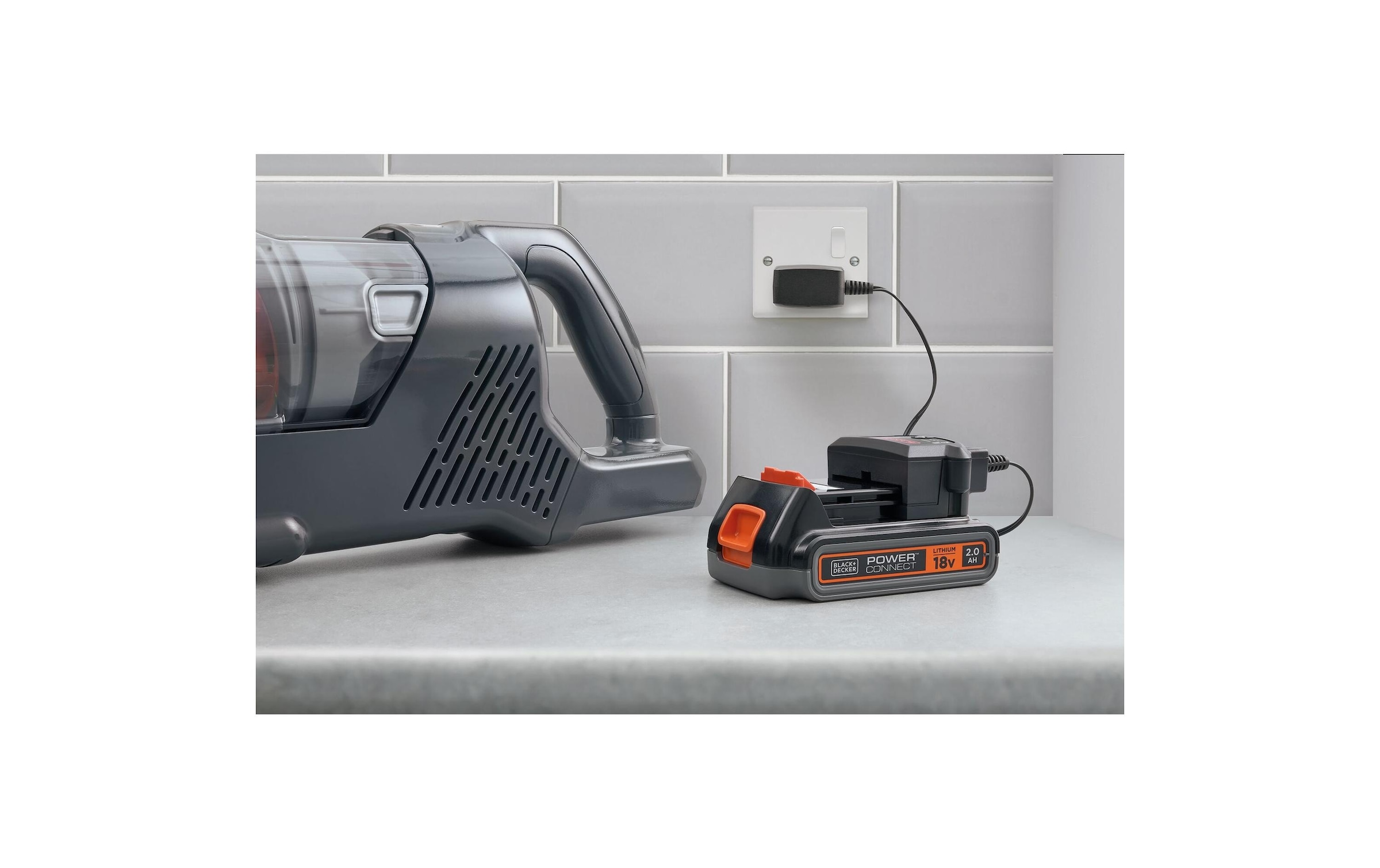 Black + Decker Akku-Hand-und Stielstaubsauger »BHFEA18D1-QW«