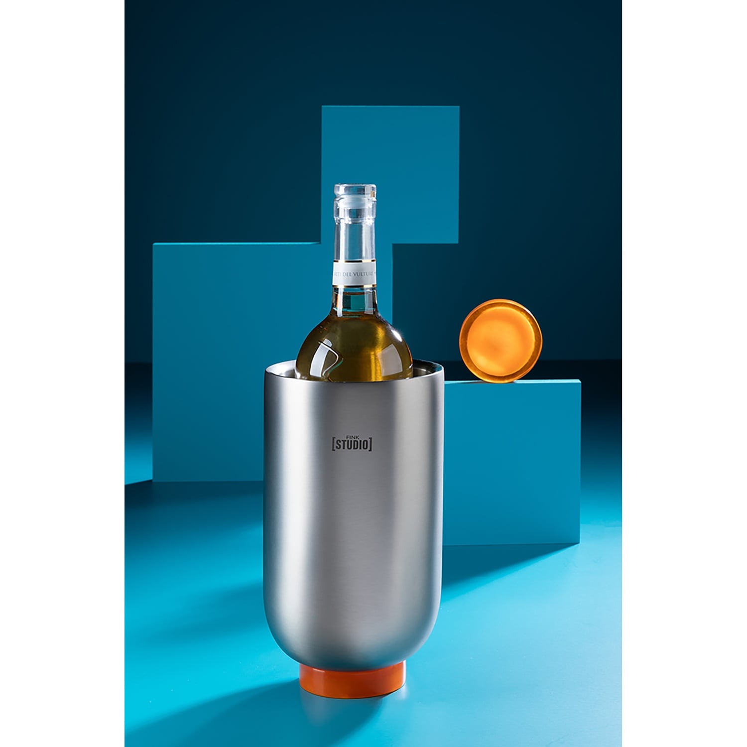 FINK STUDIO Seau à vin »ICE LOVE« dans un emballage cadeau
