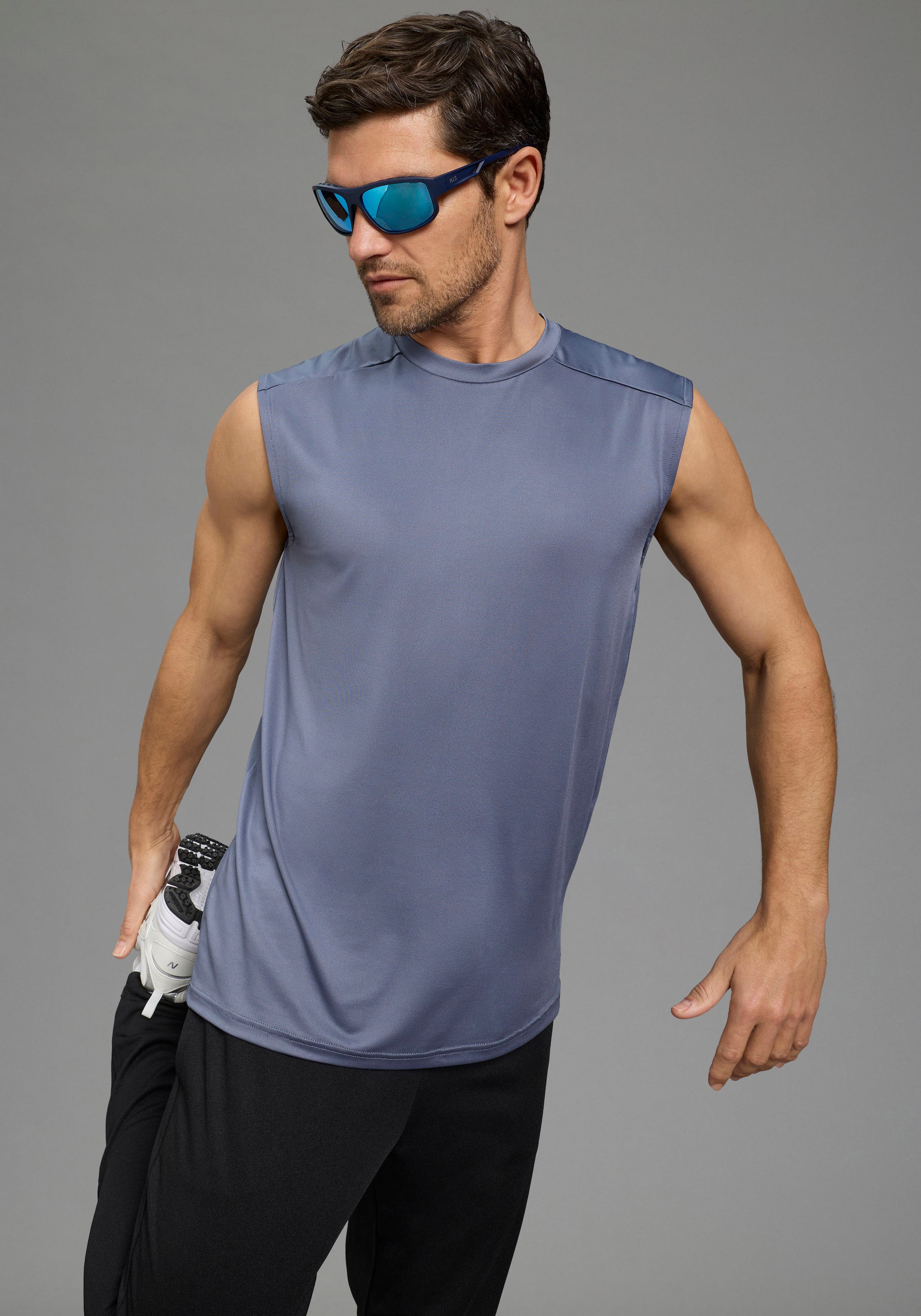 H.I.S Lunettes de soleil 3 cuis polarisierende Gläser, Vollrandrahmen, ovale Form