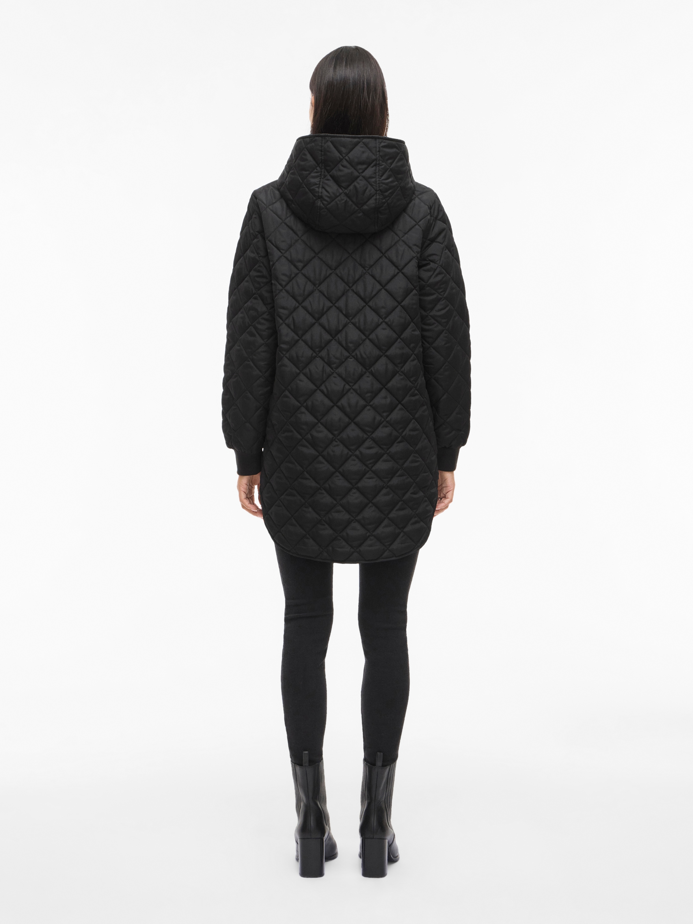 Vila Veste matelassée »VITATE L/S HOODED JACKET - NOOS« avec capuche fibre synthétique